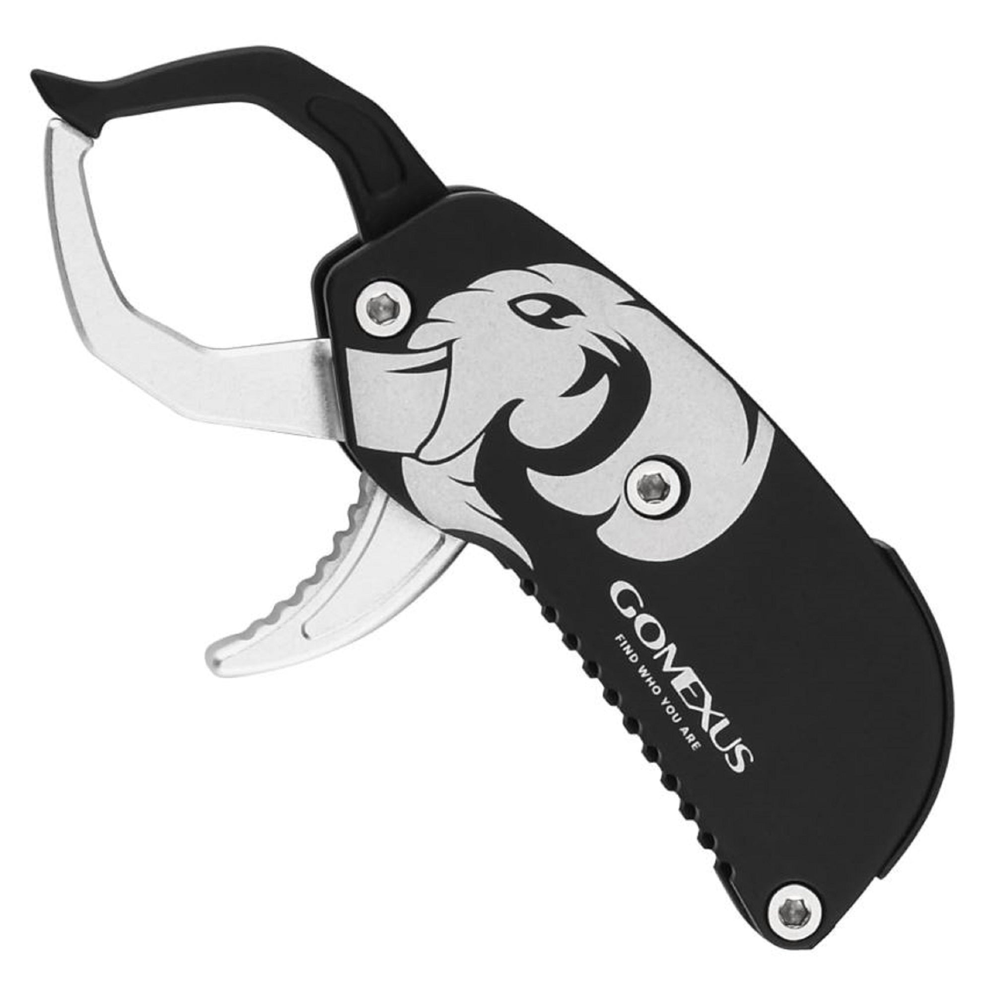 Gomexus KY100BKSR Fish Grip Pocket Light Weight Silver (4978)