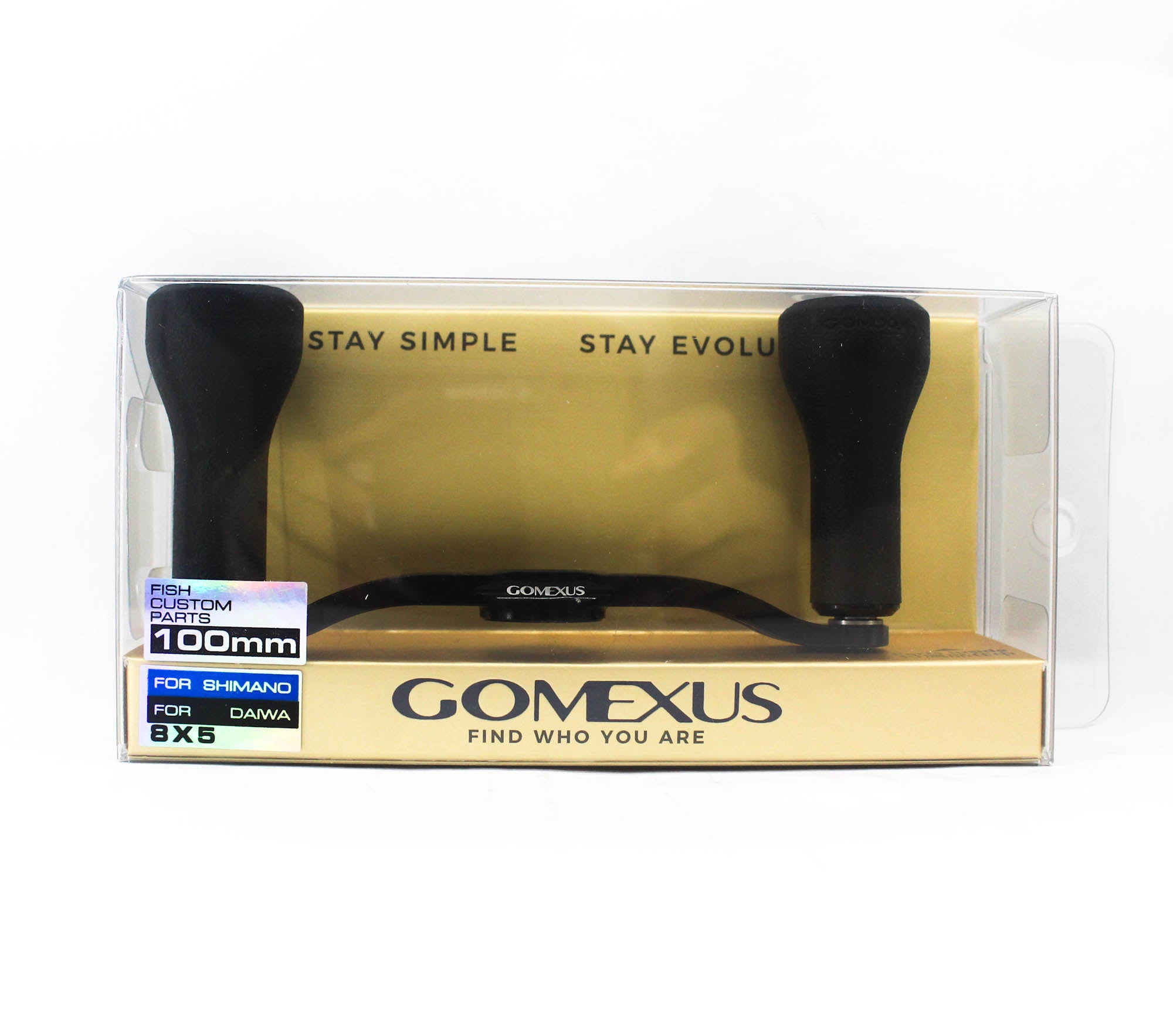 Gomexus H2B100A24PBKBK Handle Titan Black 100mm 8x5mm Shimano Daiwa (5067)