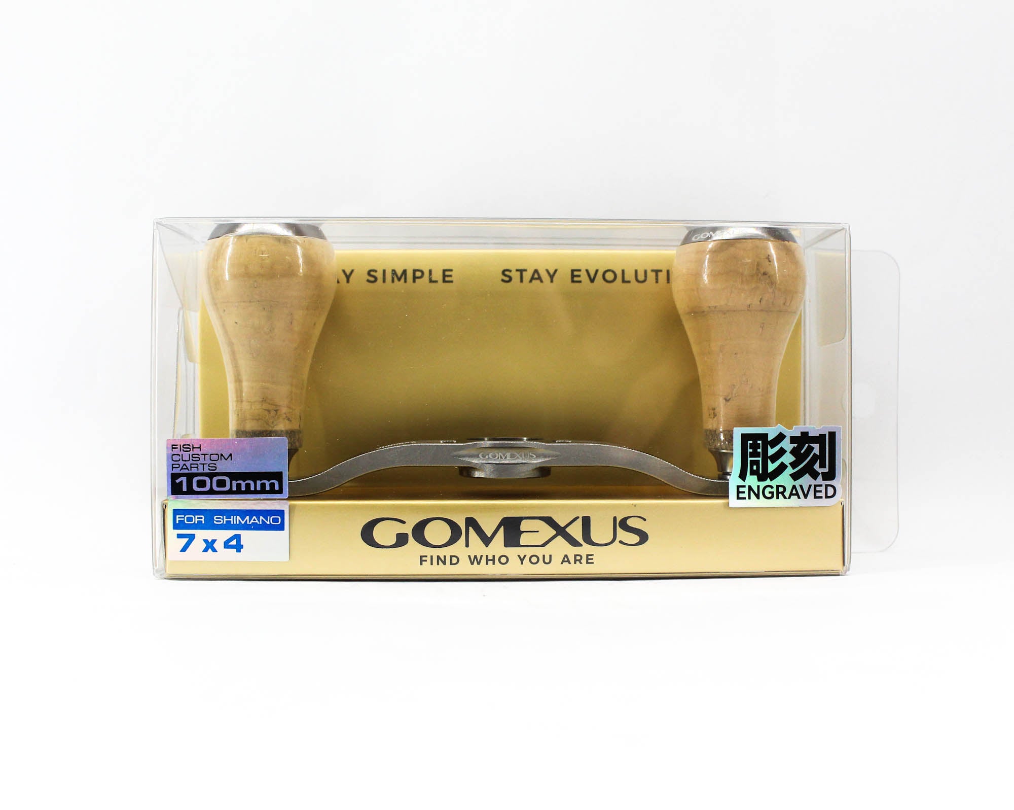 Gomexus H2S40F18ZFBKBK Handle Carbon Fiber 40mm Daiwa (5432)