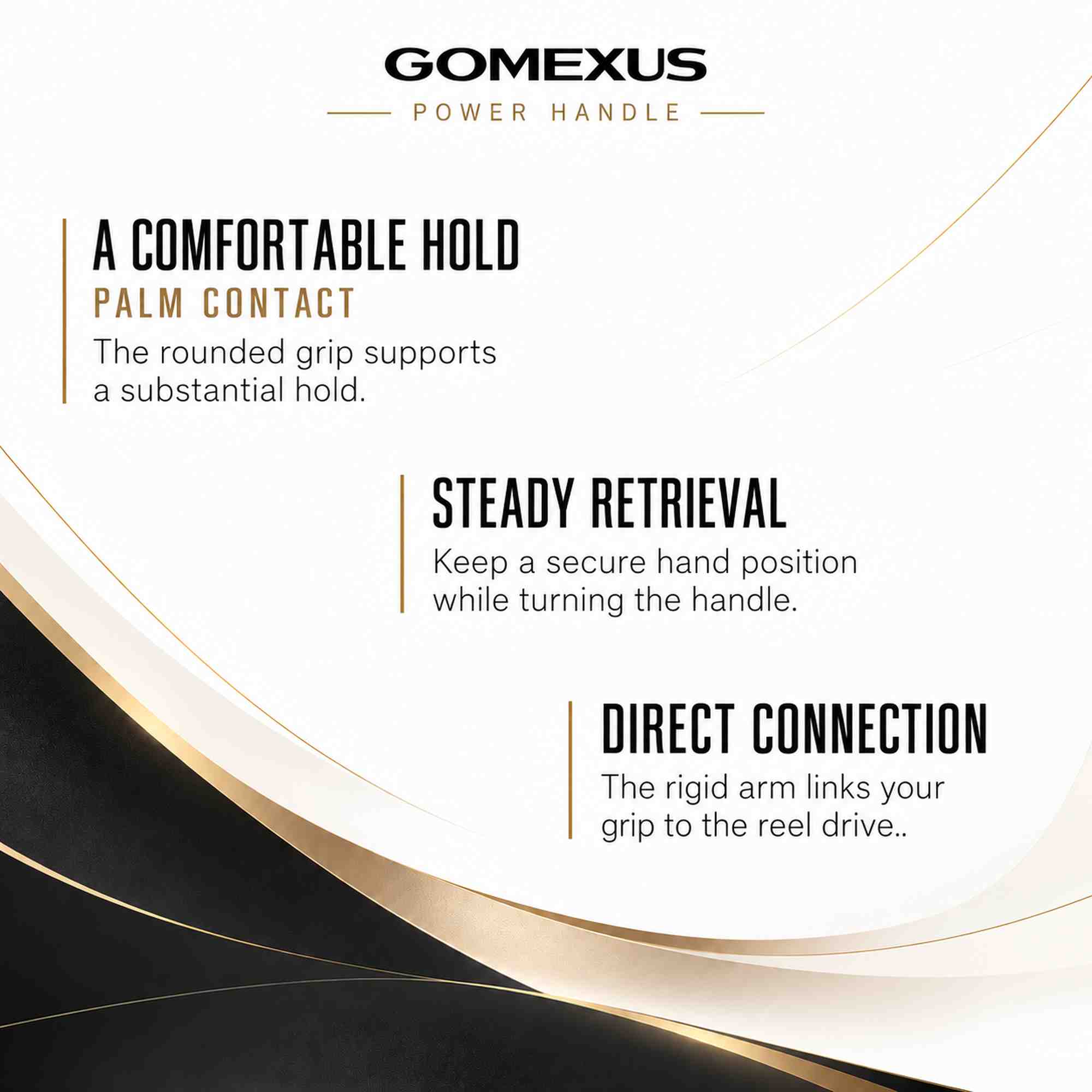 Gomexus H1S63JVA0138ASRBN Handle Aluminum Silver 63mm Shimano (5791)