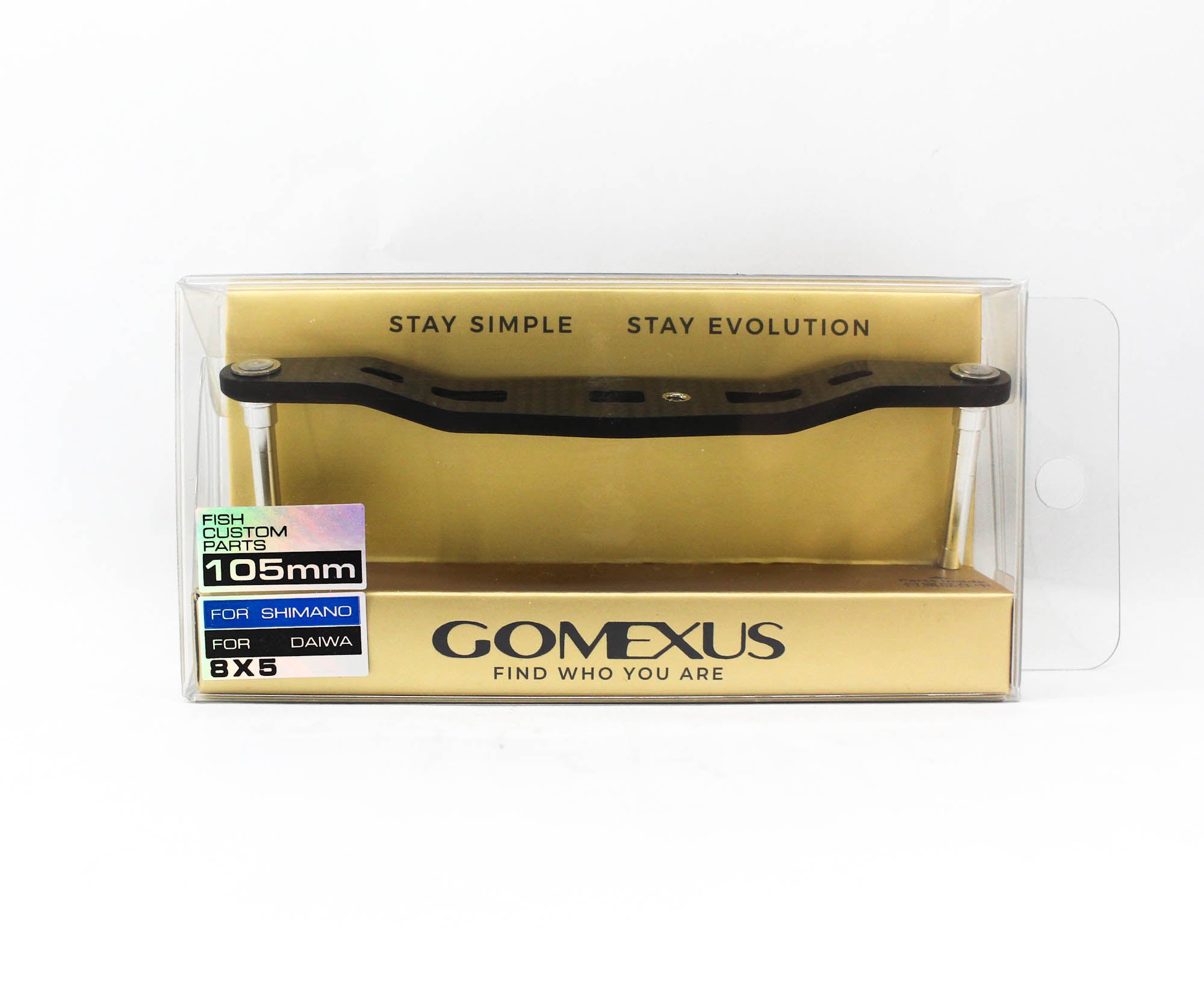 Gomexus H2B105FBK Handle Carbon 105mm 8x5 Daiwa (6156)