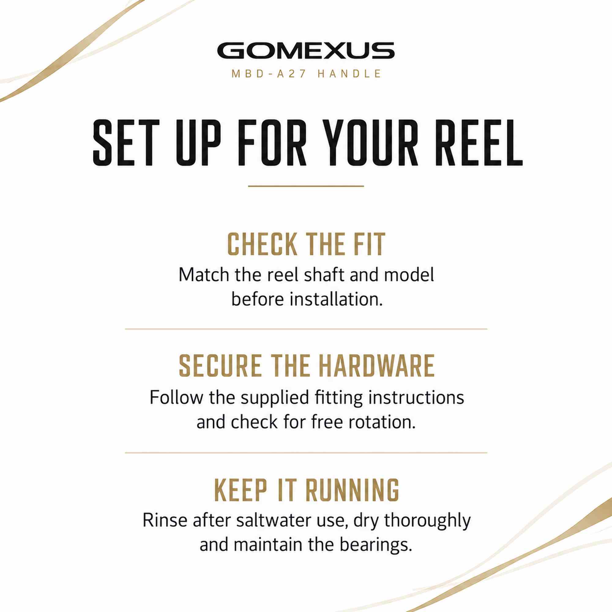 Gomexus H1B100MA27PBKBK Handle TPE 100mm 7x4mm Shimano (6187)