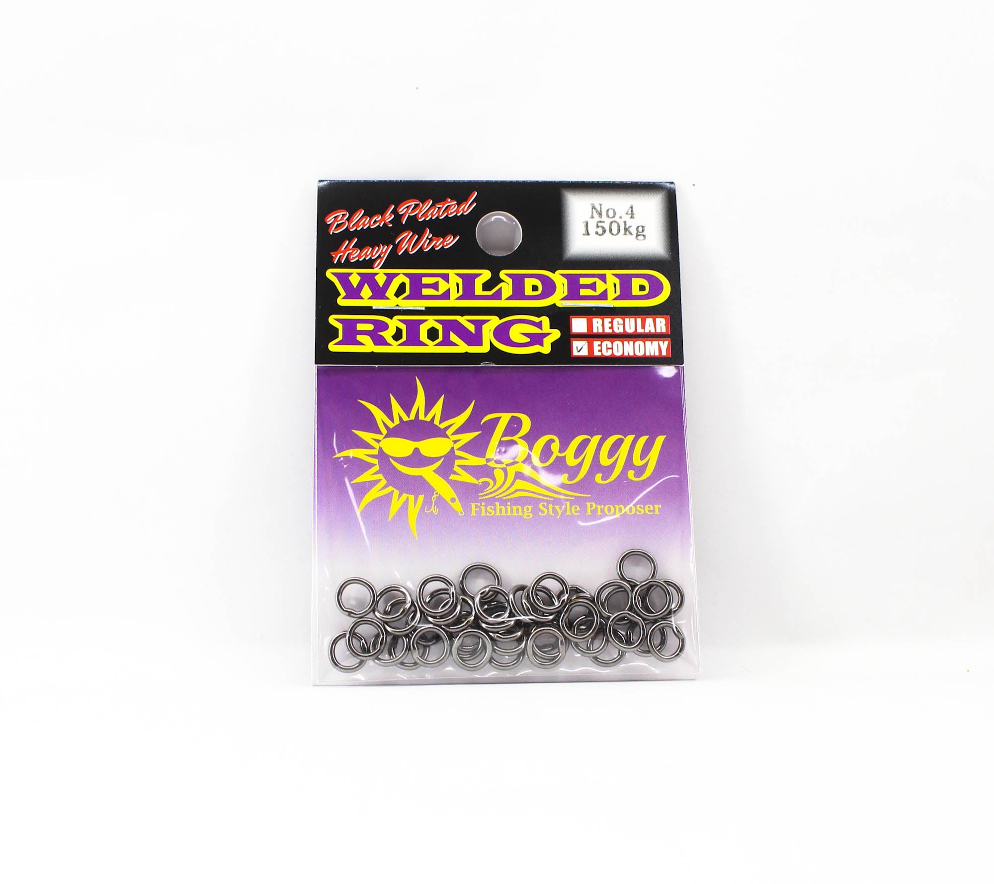 Boggy Welded Ring Economy Size 4 150kg 40/pack (1496)