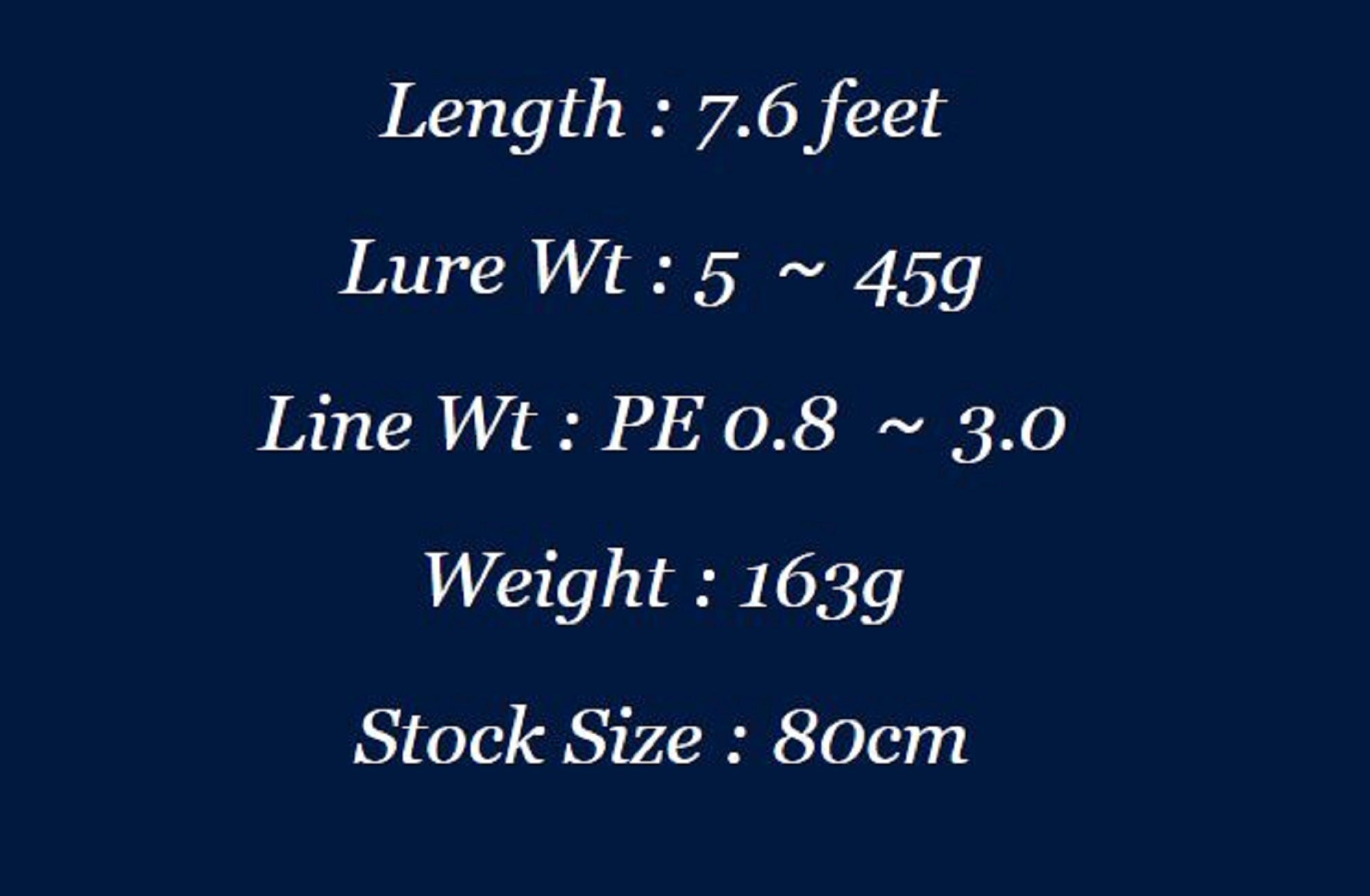 Boggy Rod Spinning ENO 76C3 2nd Generation (3681)