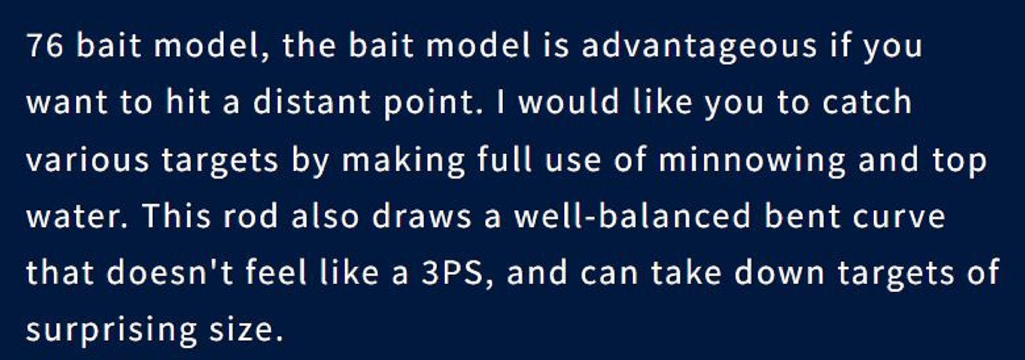 Boggy Rod Spinning ENO 76C3 2nd Generation (3681)