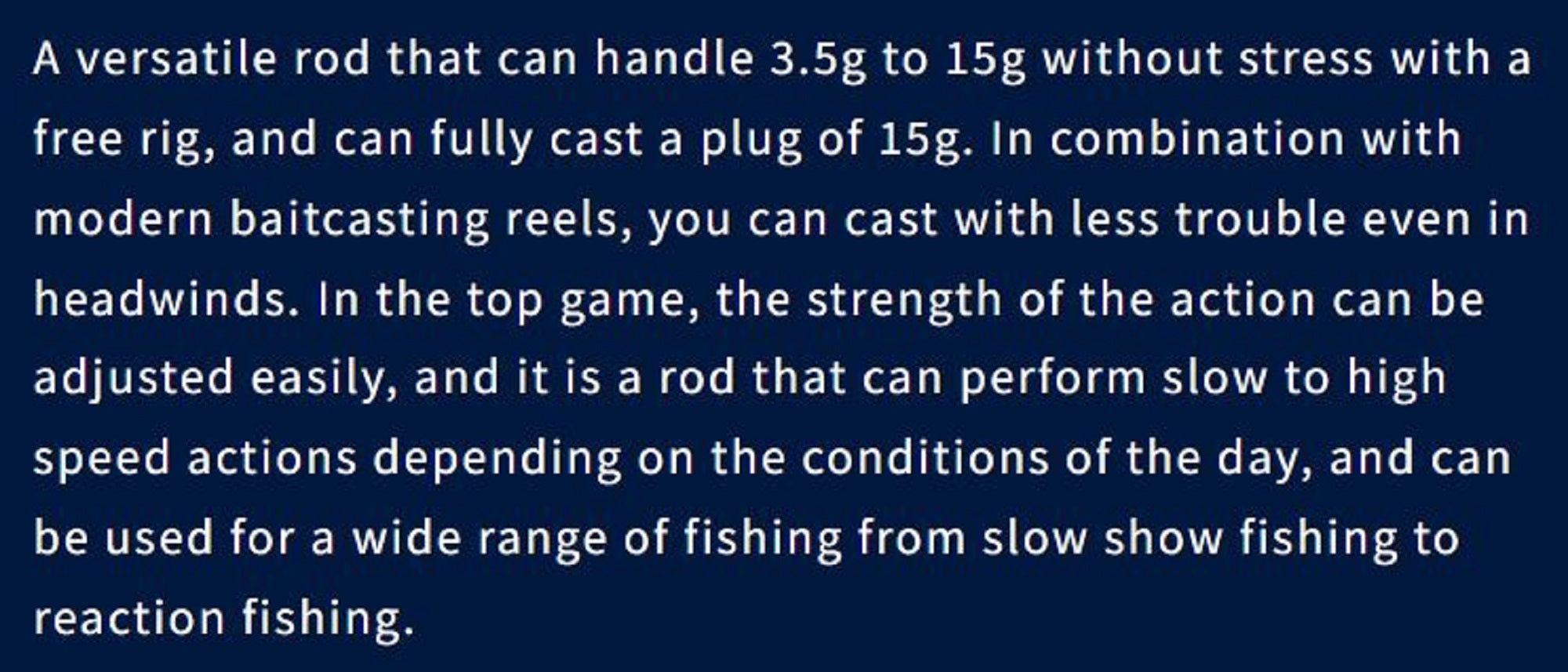 Boggy Rod Spinning ENO BXT Champloo 76S (4312)