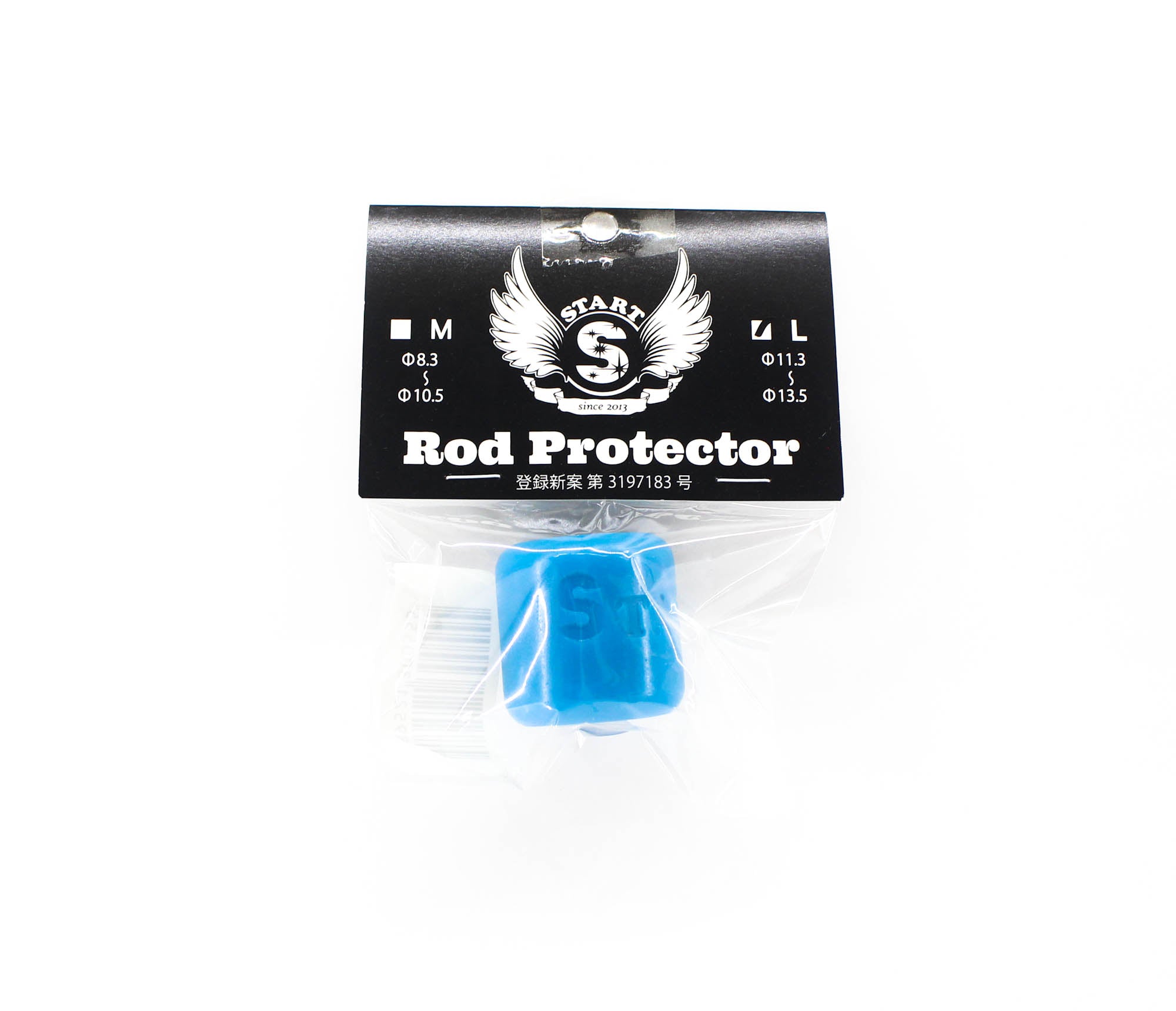 Start Rod Split Grip Protector Size L Diameters 11.3-13.5 mm Blue (0555)