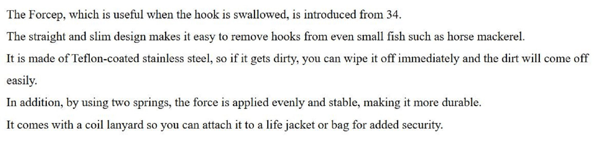 Thirty Four Forcep 145mm Green Limited (9231)