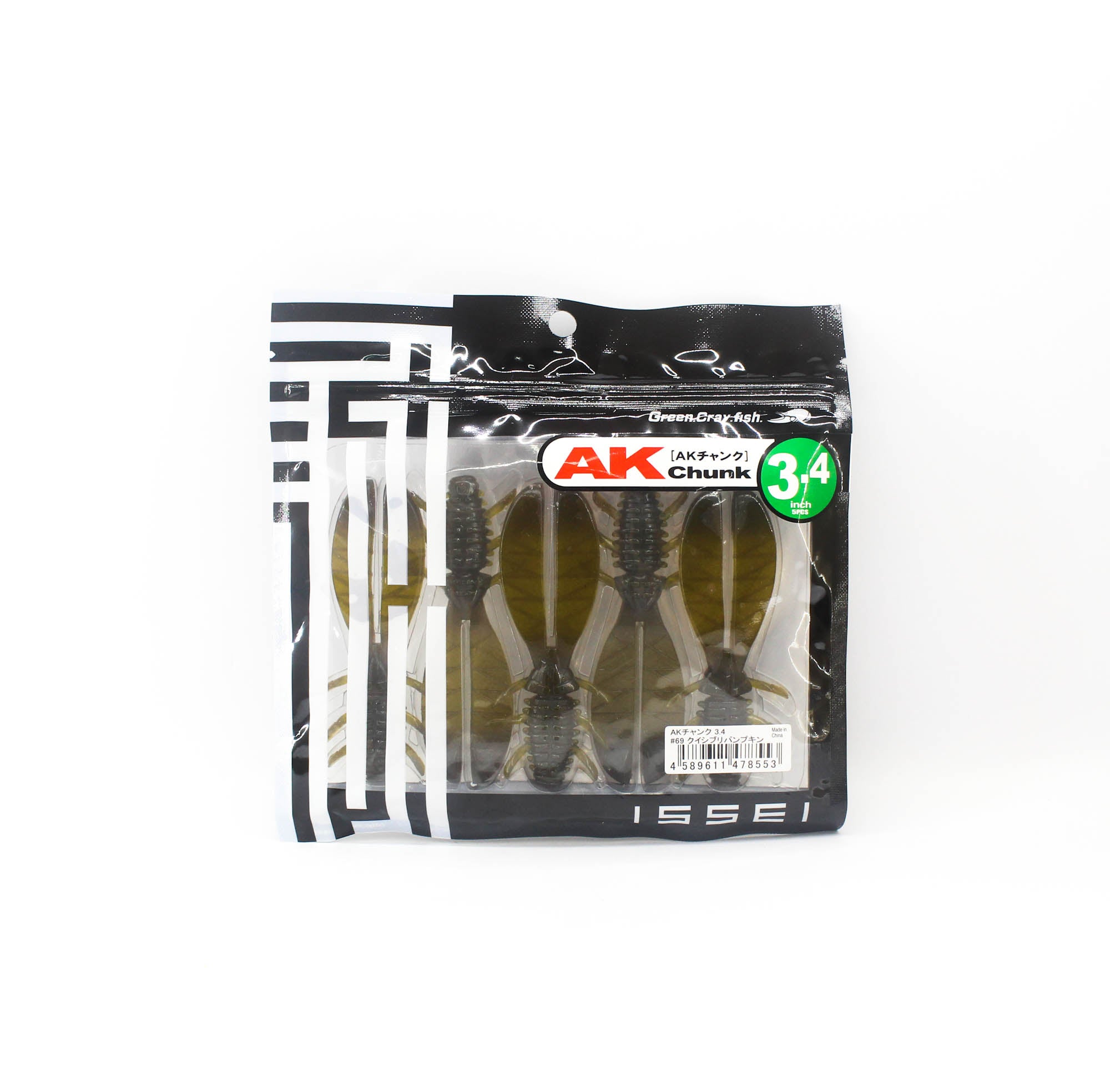 Issei Soft Lure AK Chunk 3.4 Inch 069 (8553)