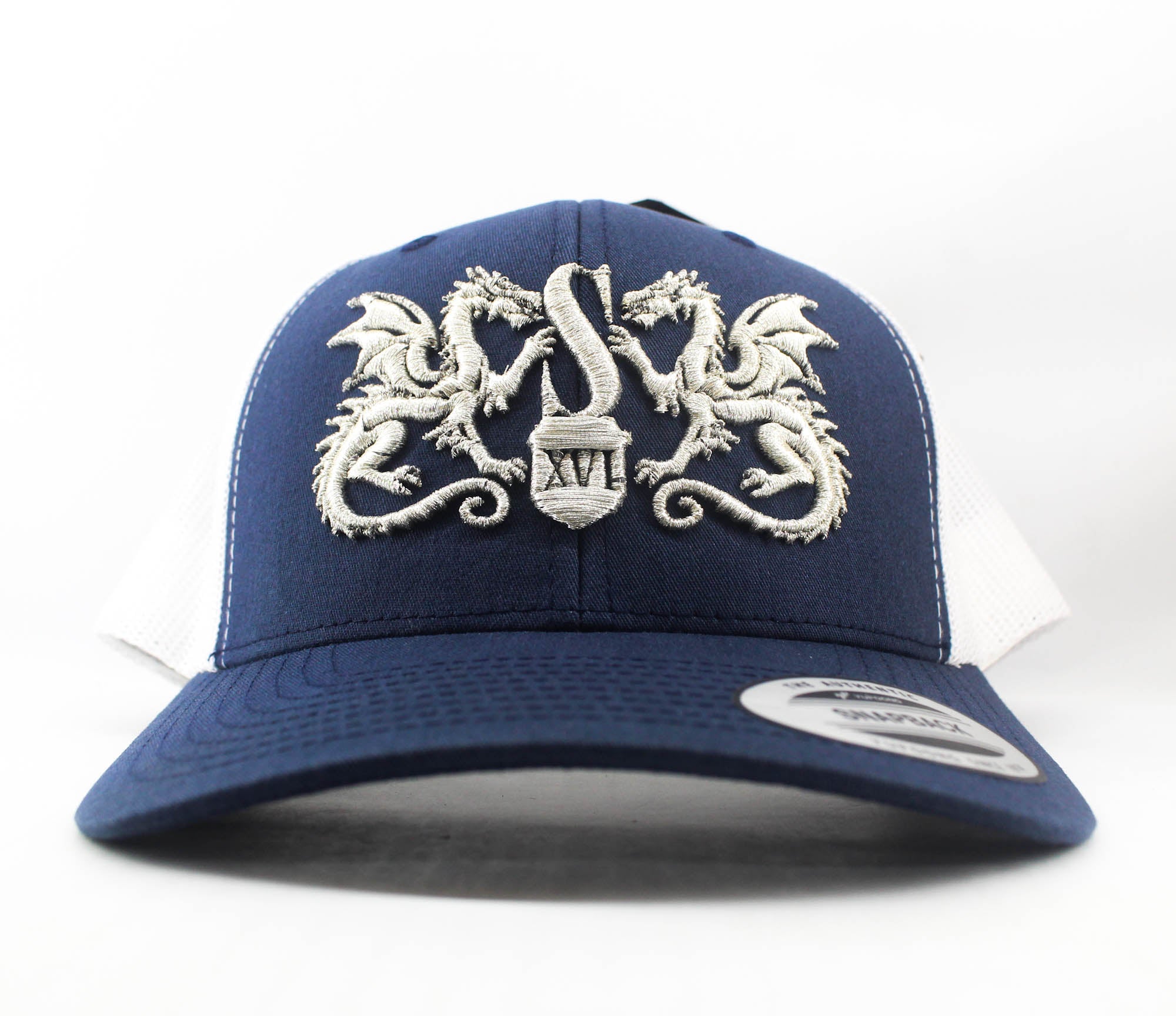 Souls Cap Snapback Emblem Navy White (0449)