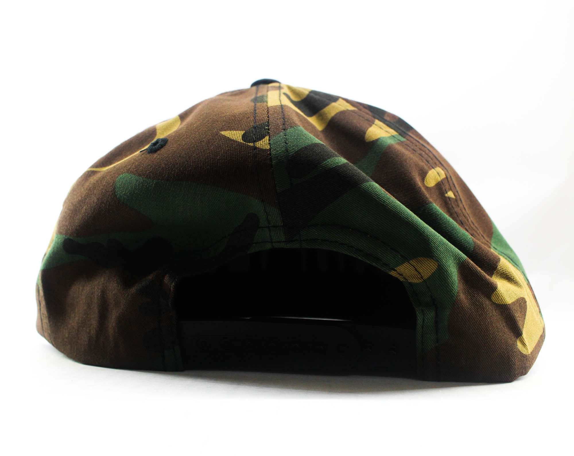 Souls Cap Flat Cap Free Size Green Camo Black (2676)