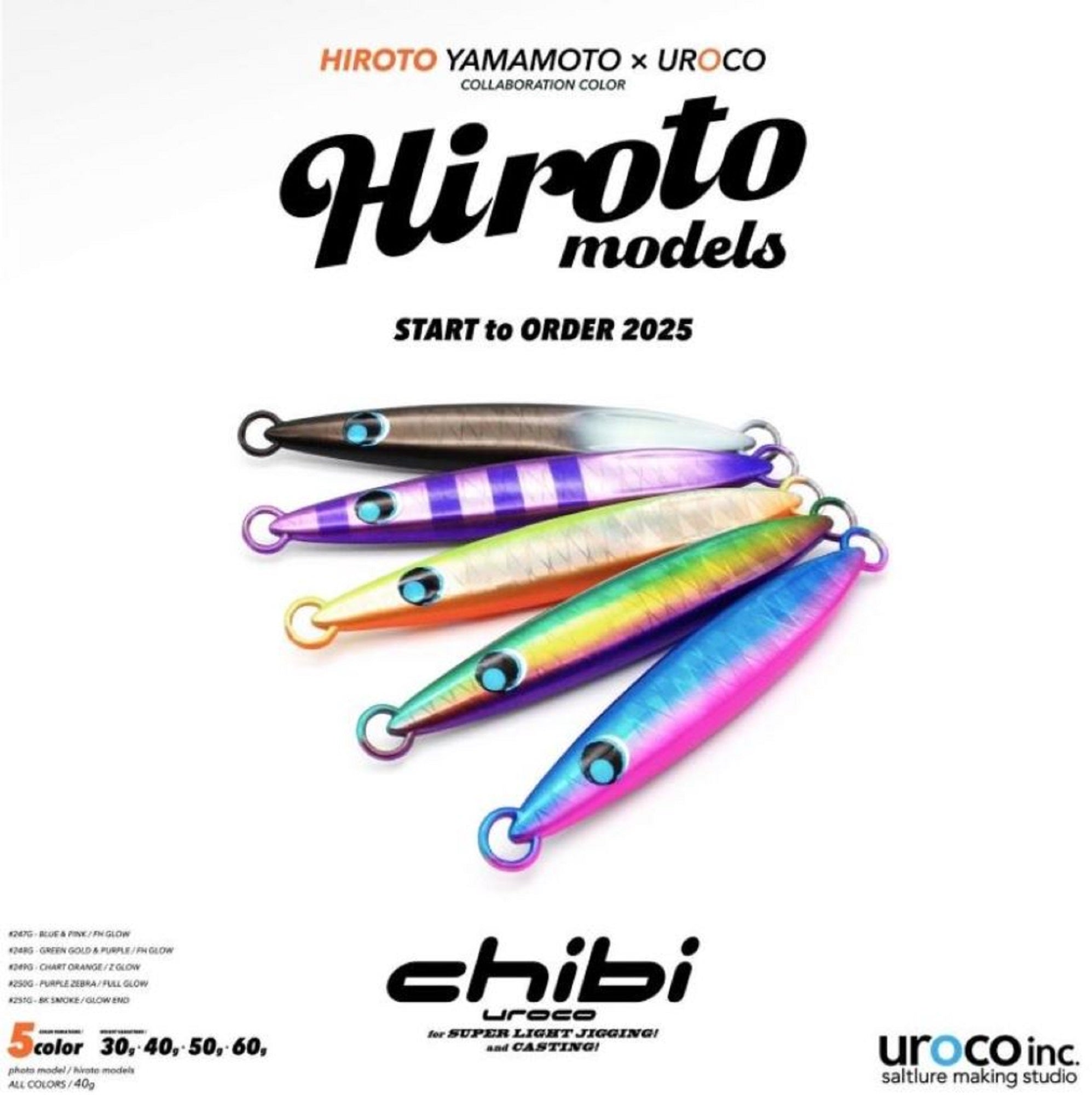 Uroco Metal Jig Chibi Uroco 60 grams 249 (9338)