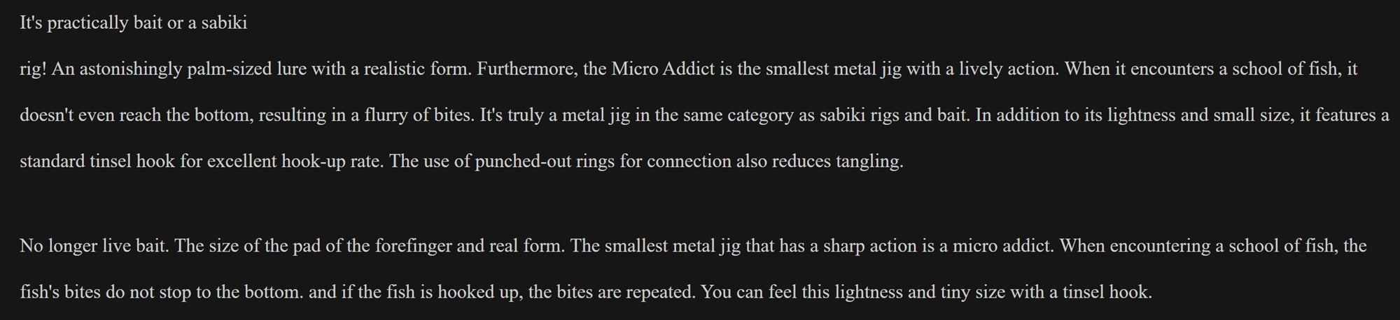 Little Jack Metal Jig Micro Adict 22.5mm 1.5 grams 07 (4701)