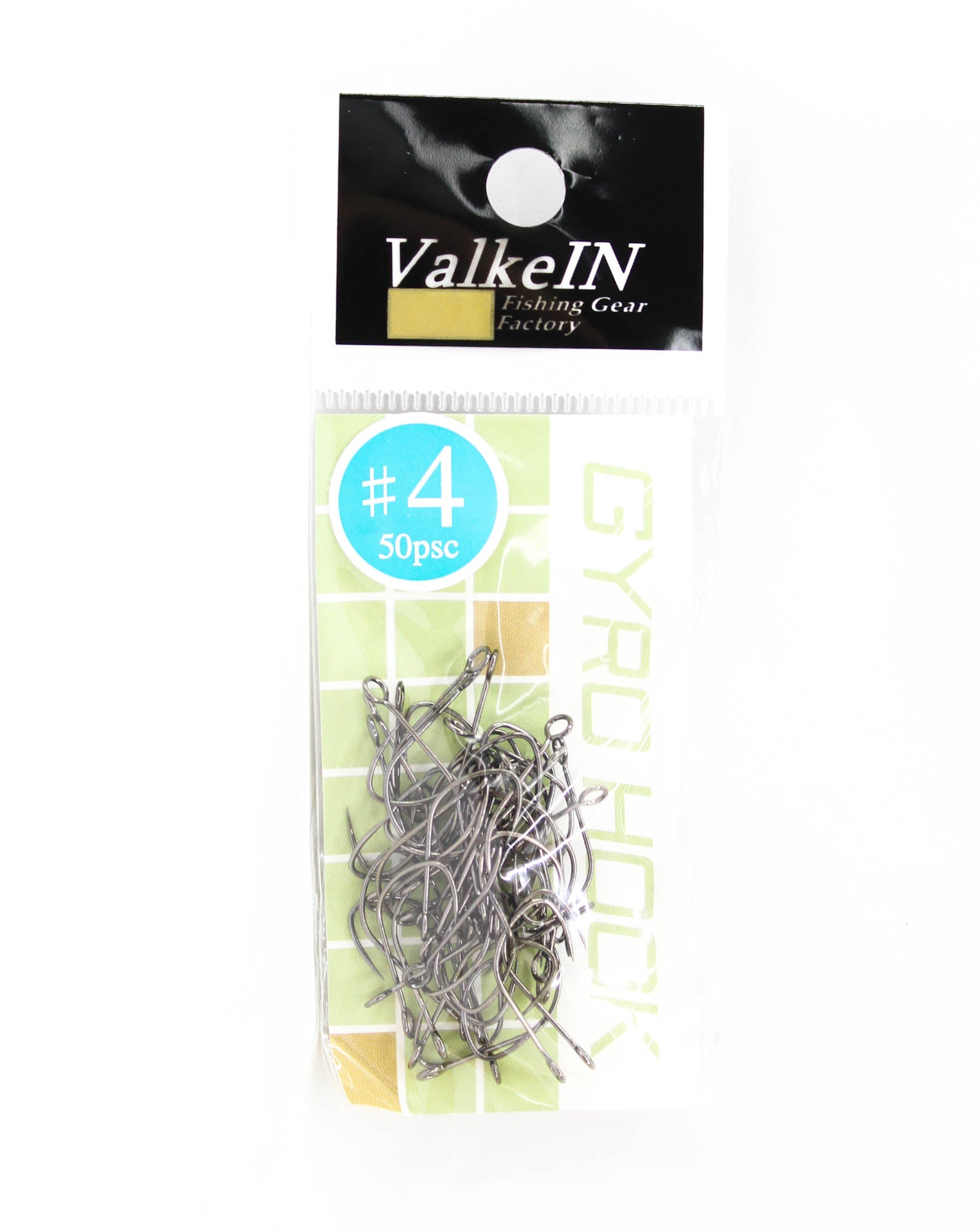 Valkein Gyro Hook Ride Spoon Hooks 50 pieces Size 4 (1144)