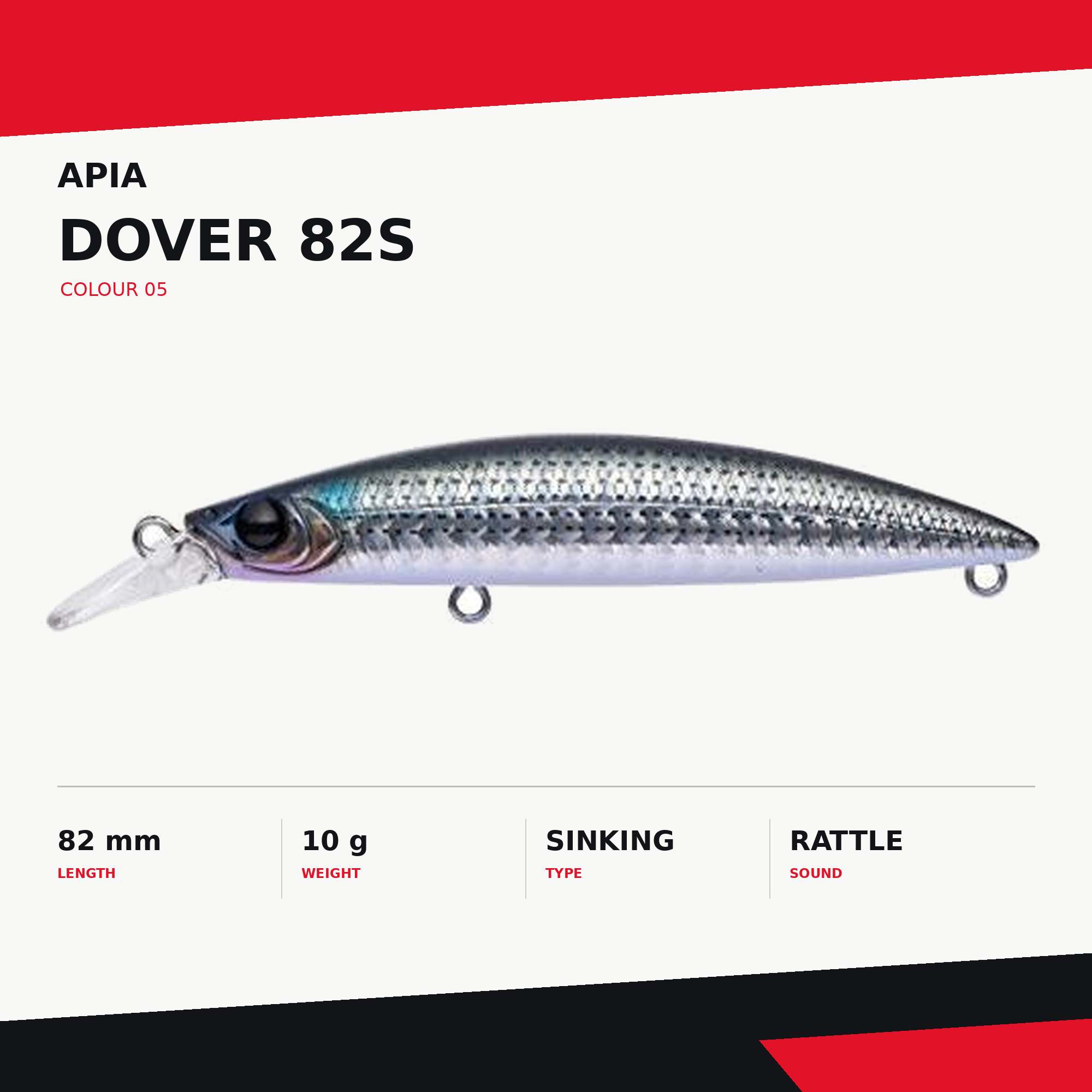 Apia Dover 82S Sinking Lure 05 (3455)