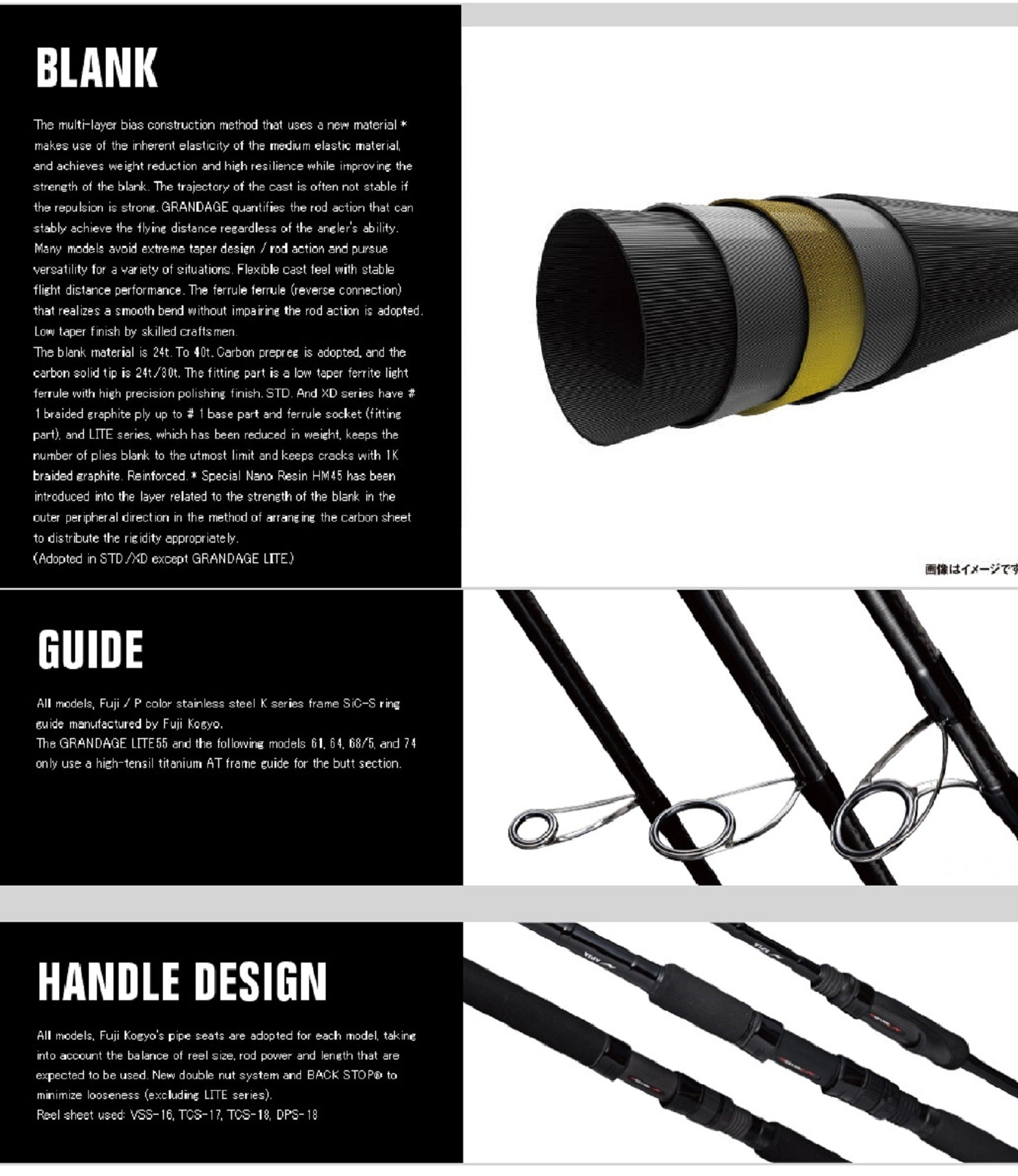 Apia Rod Spinning Grandage STD 96ML (6111)