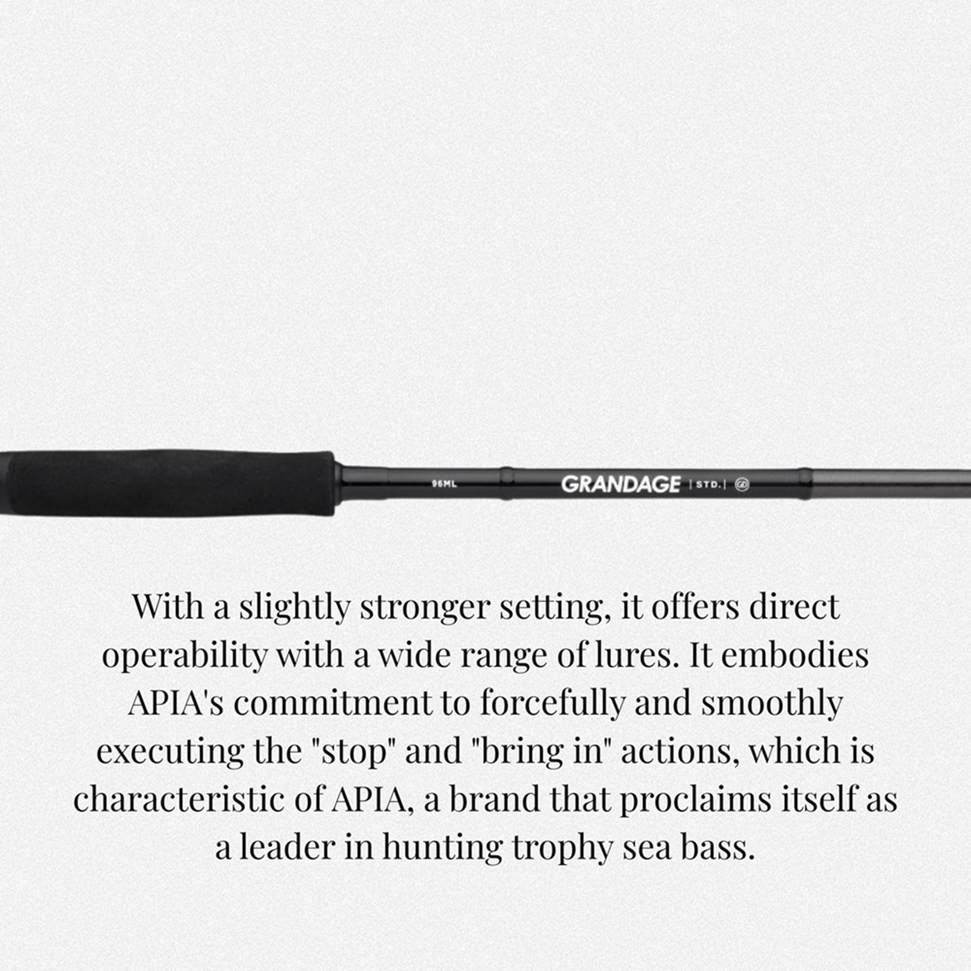 Apia Rod Spinning Grandage STD 90M (6135)
