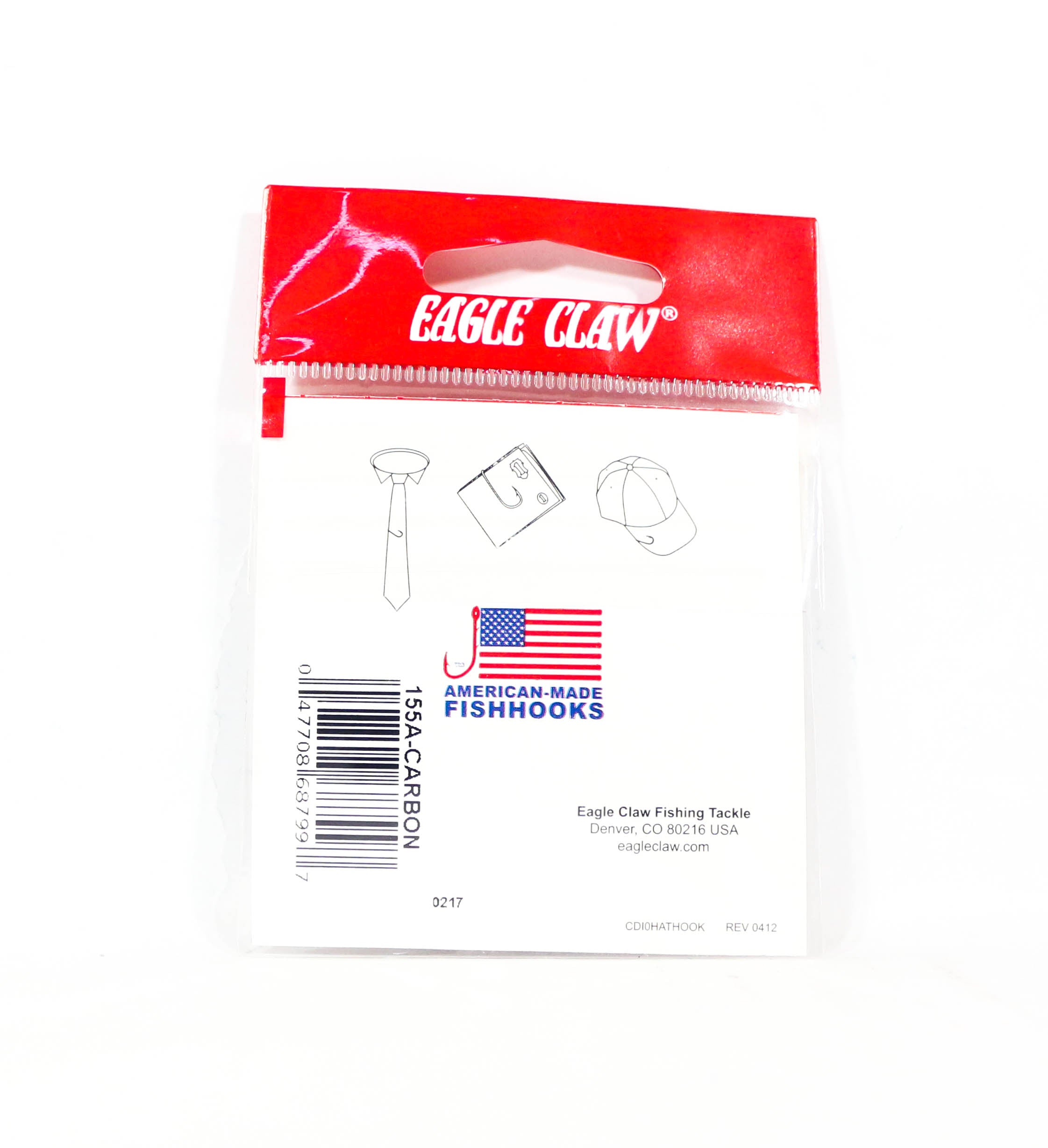 Eagle Claw Hat Pin Carbon (7997)