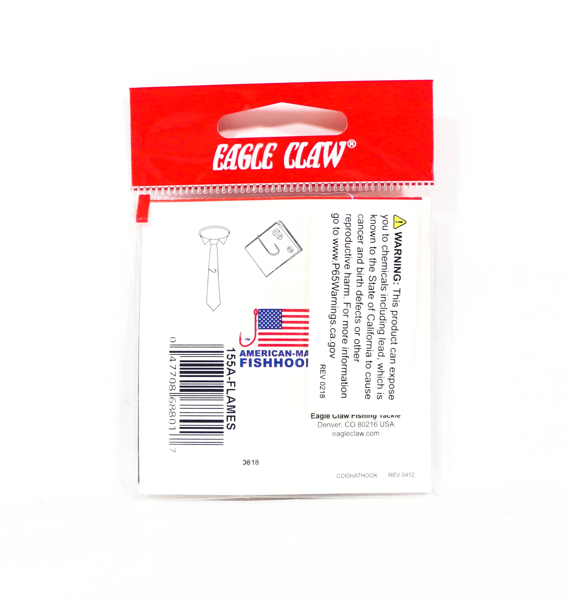 Eagle Claw Hat Pin Flame (8017)