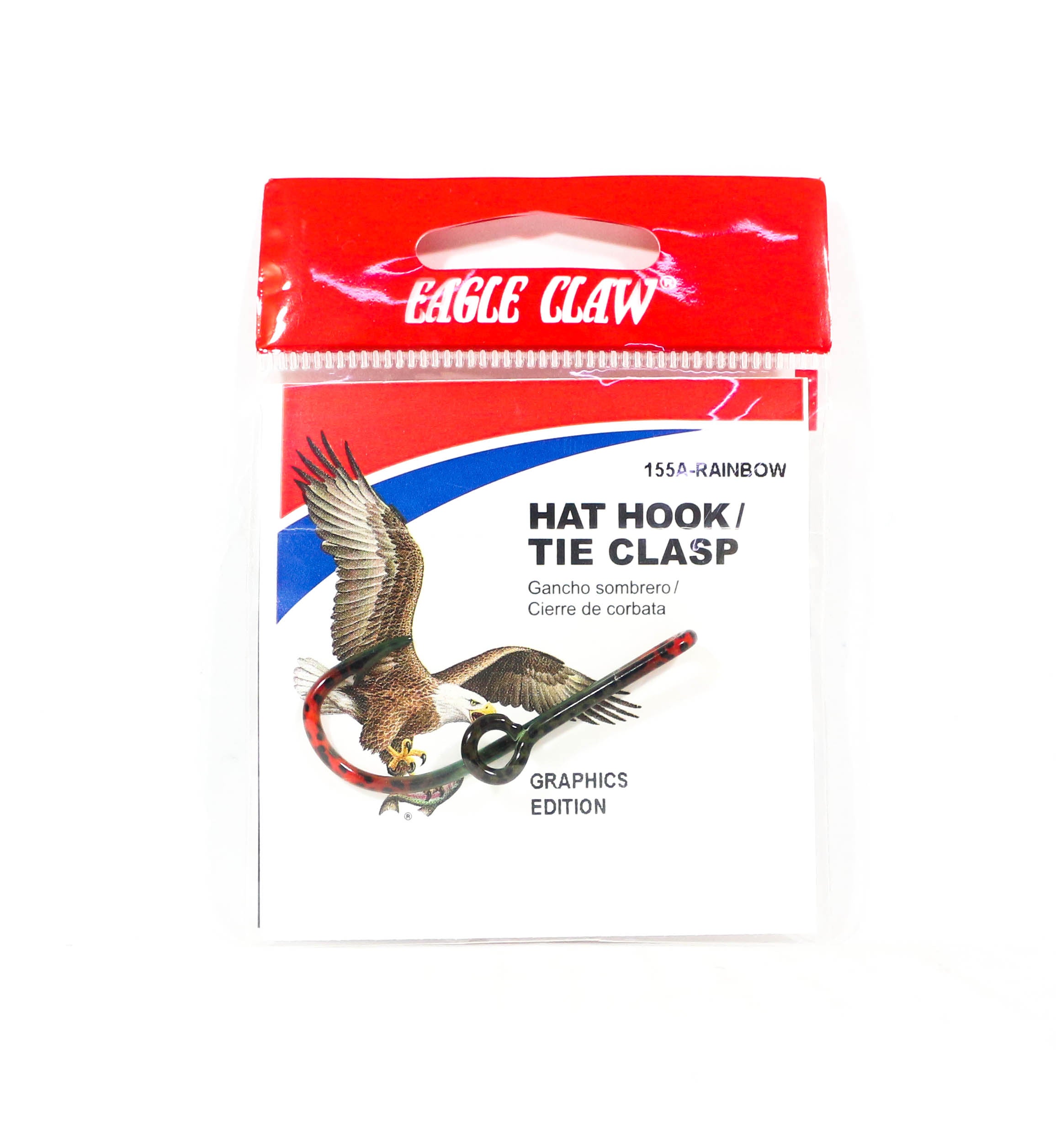 Eagle Claw Hat Pin Rainbow (8024)