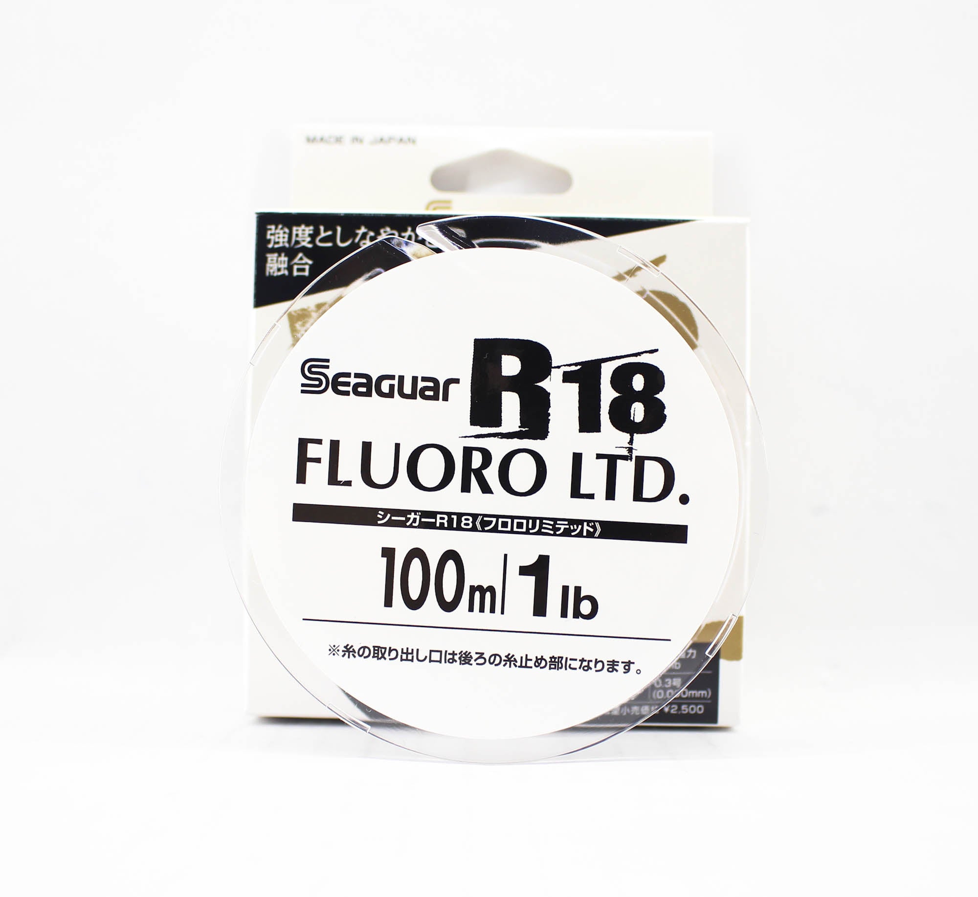 Seaguar Fluorocarbon R18F Fluoro Ltd Line 100m 1lb-0.09mm (0014)