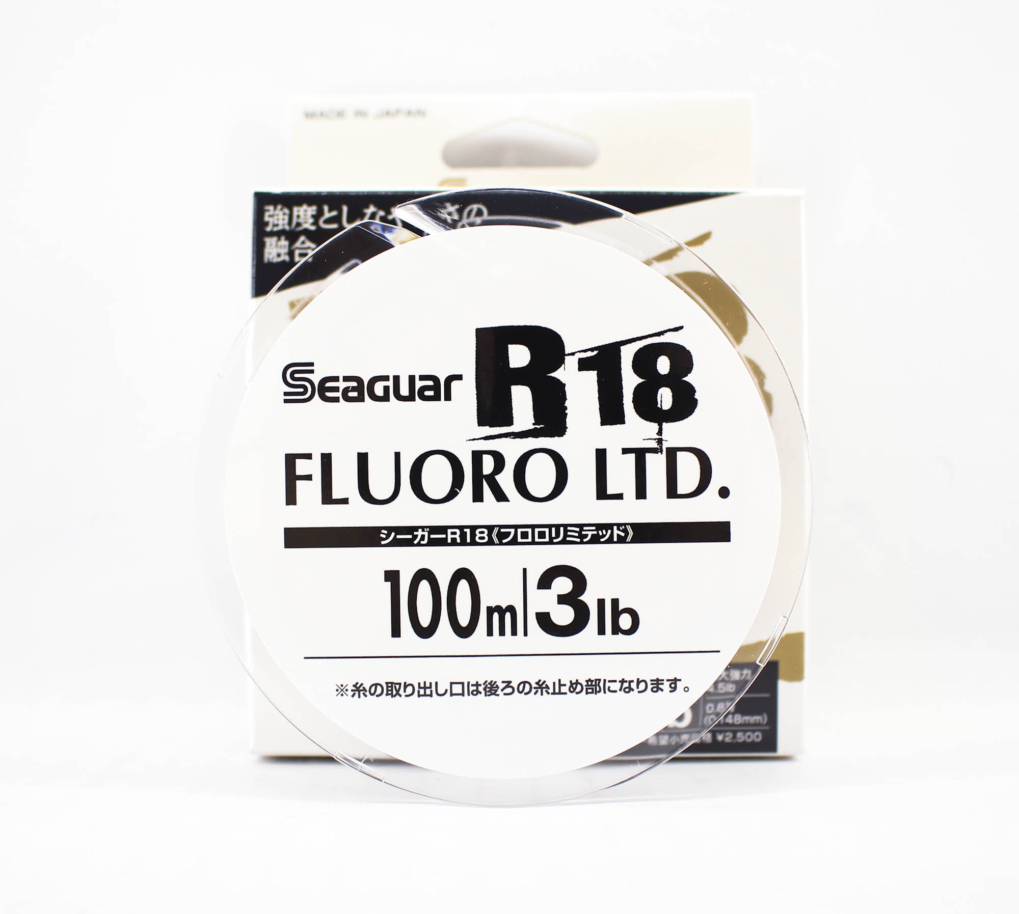 Seaguar Fluorocarbon R18F Fluoro Ltd Line 100m 3lb-0.148mm (0038)