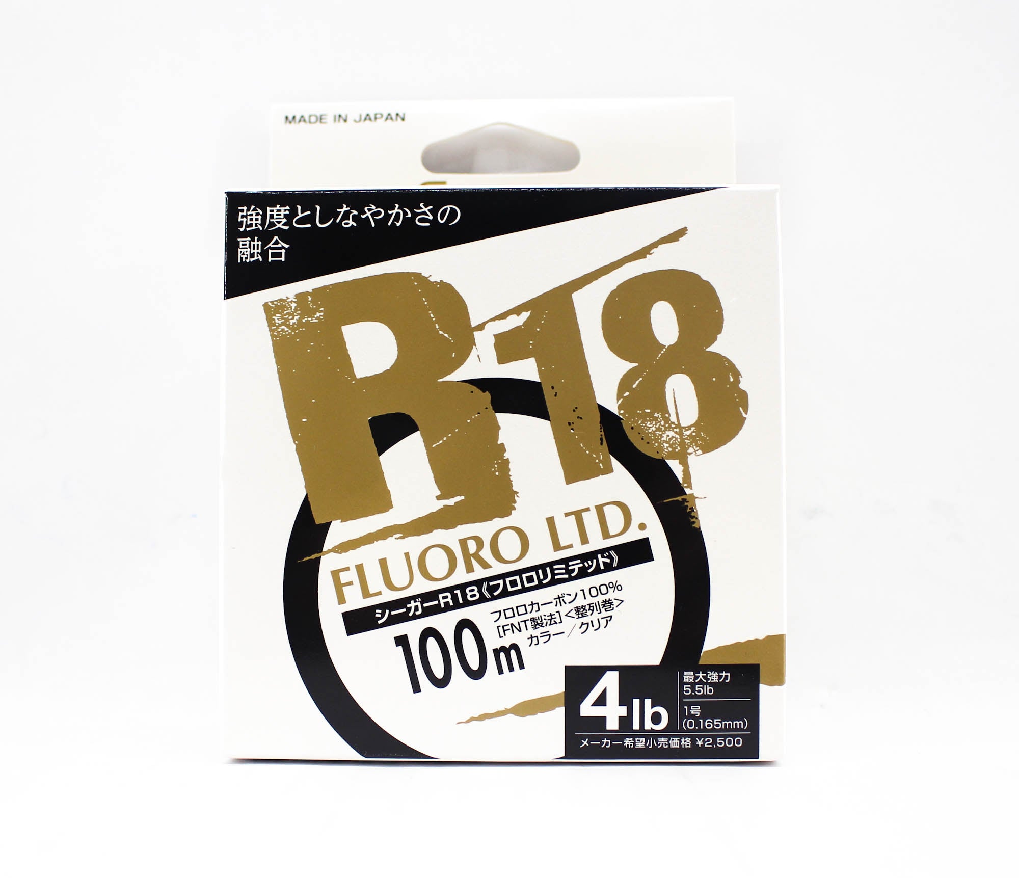 Seaguar Fluorocarbon R18F Fluoro Ltd Line 100m 4lb-0.165mm (0045)