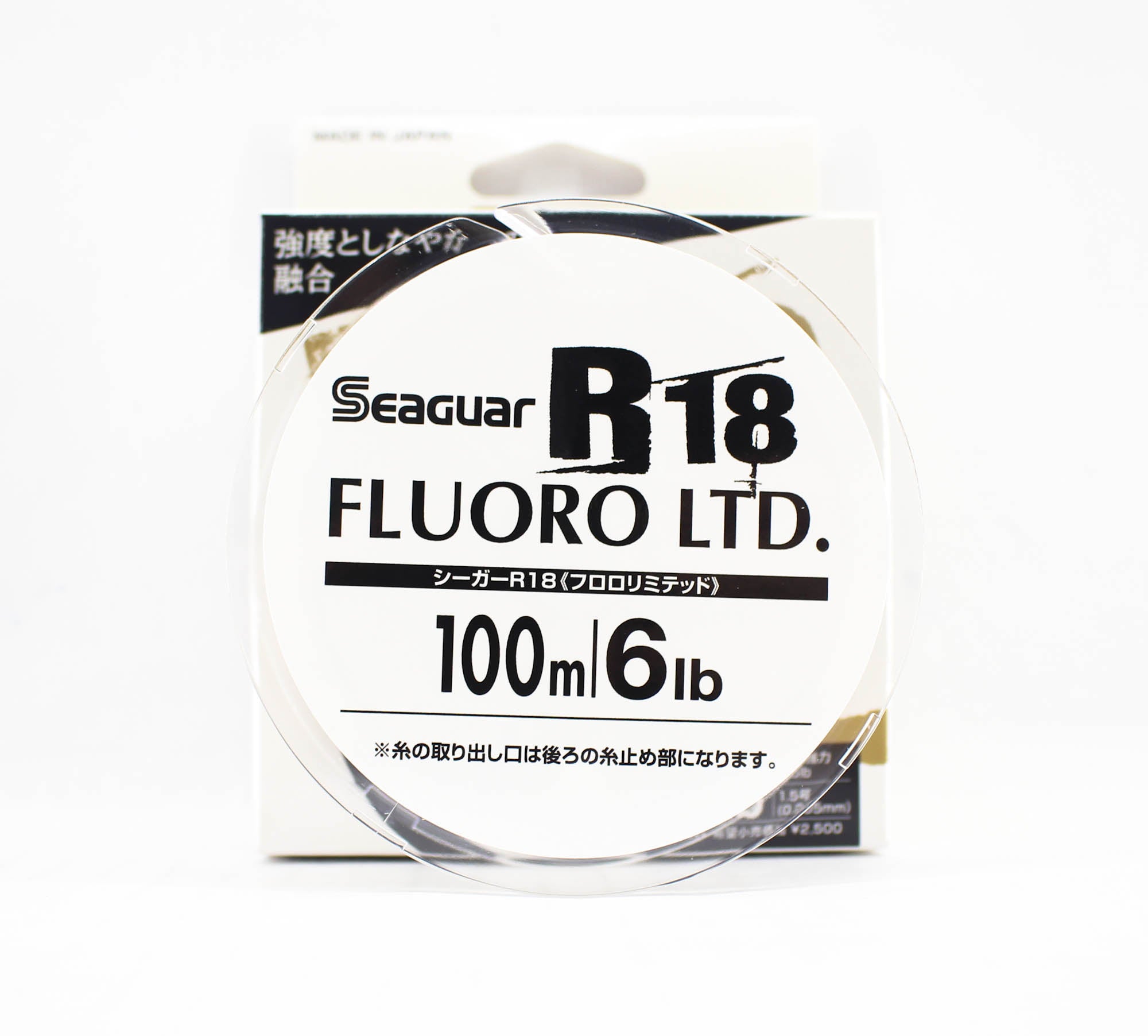 Seaguar Fluorocarbon R18F Fluoro Ltd Line 100m 6lb-0.205mm (0069)