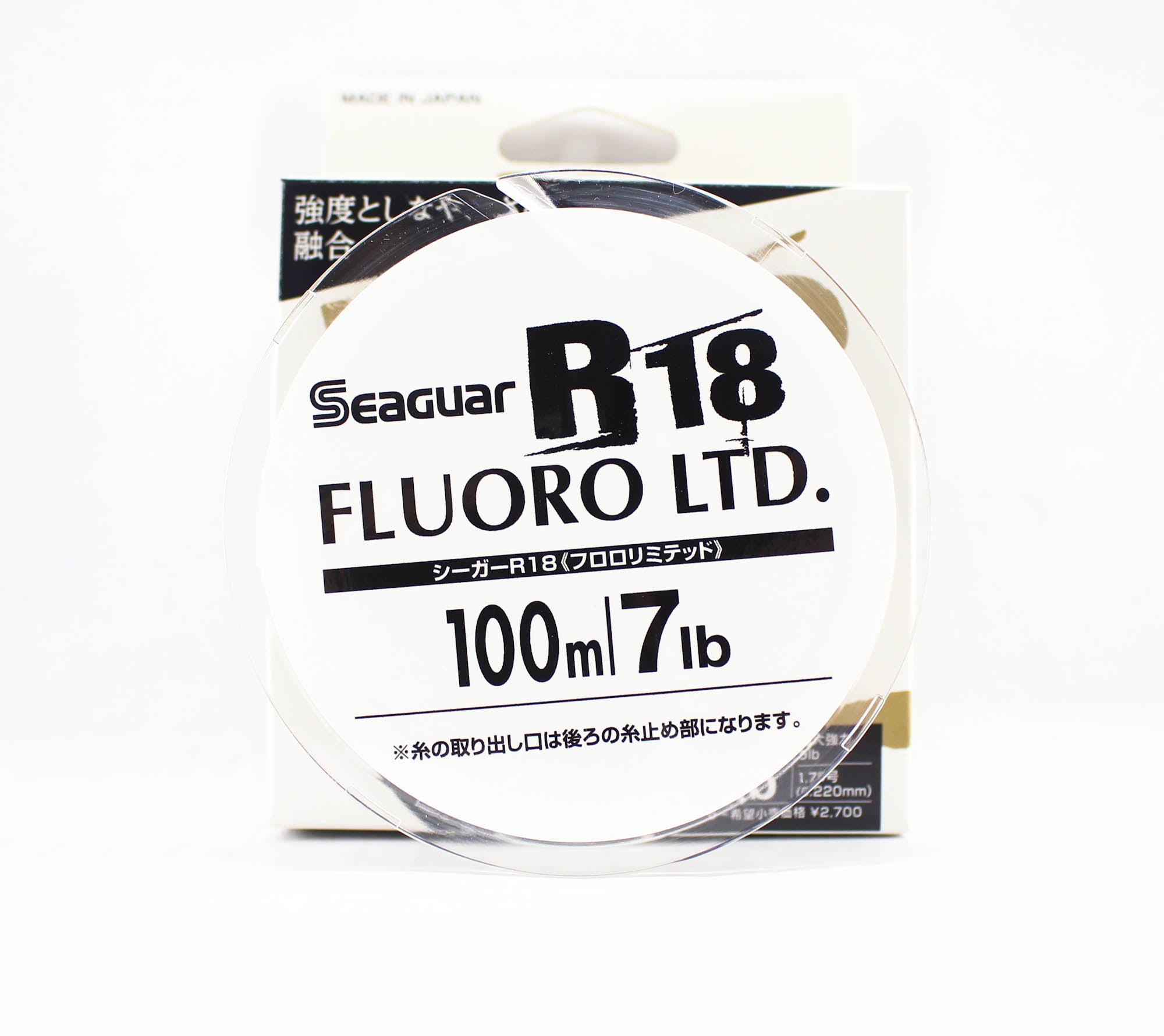 Seaguar Fluorocarbon R18F Fluoro Ltd Line 100m 7lb-0.22mm (0076)