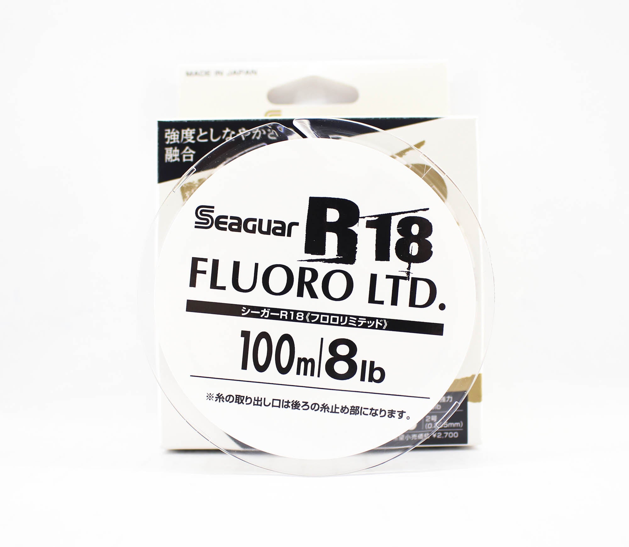 Seaguar Fluorocarbon R18F Fluoro Ltd Line 100m 8lb-0.235mm (0083)