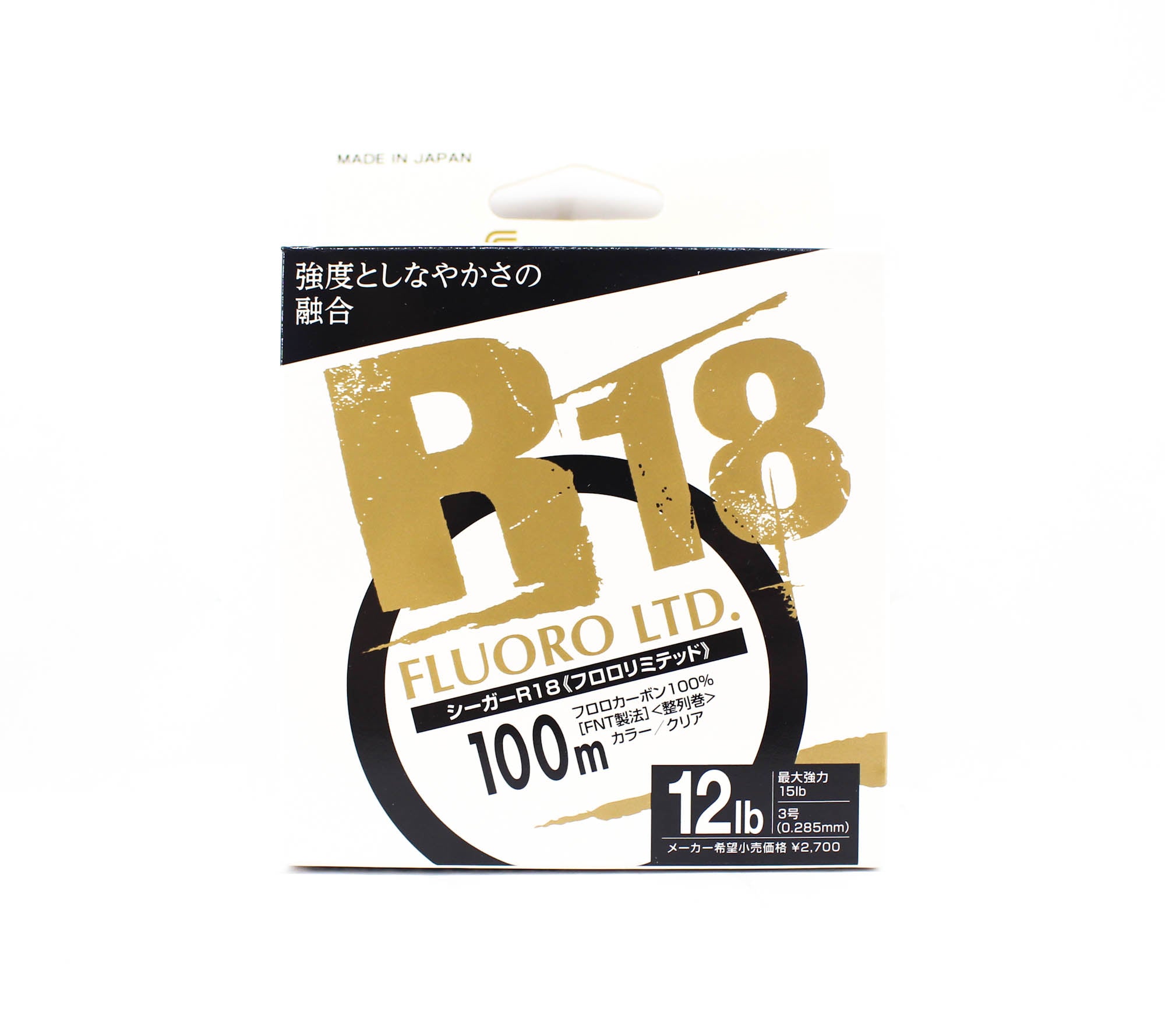 Seaguar Fluorocarbon R18F Fluoro Ltd Line 100m 12lb-0.285mm (0106)