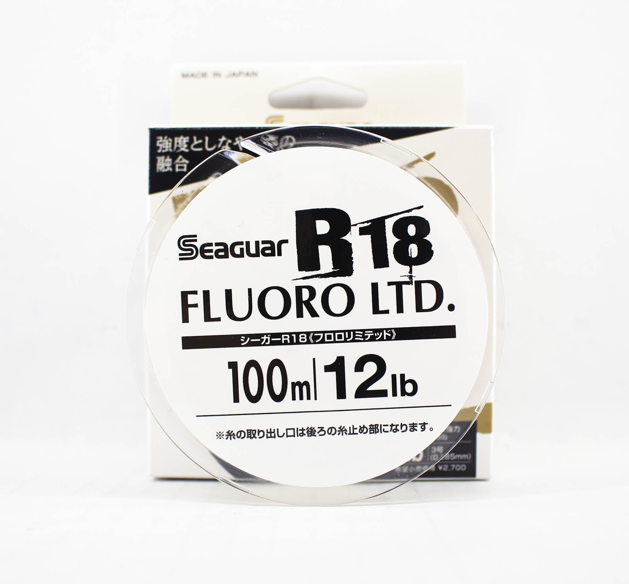 Seaguar Fluorocarbon R18F Fluoro Ltd Line 100m 12lb-0.285mm (0106)