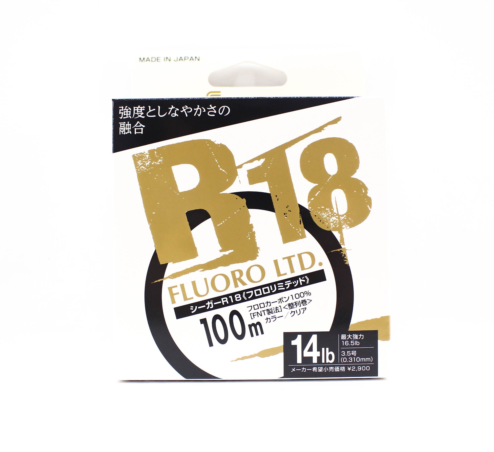 Seaguar Fluorocarbon R18F Fluoro Ltd Line 100m 14lb-0.31mm (0113)