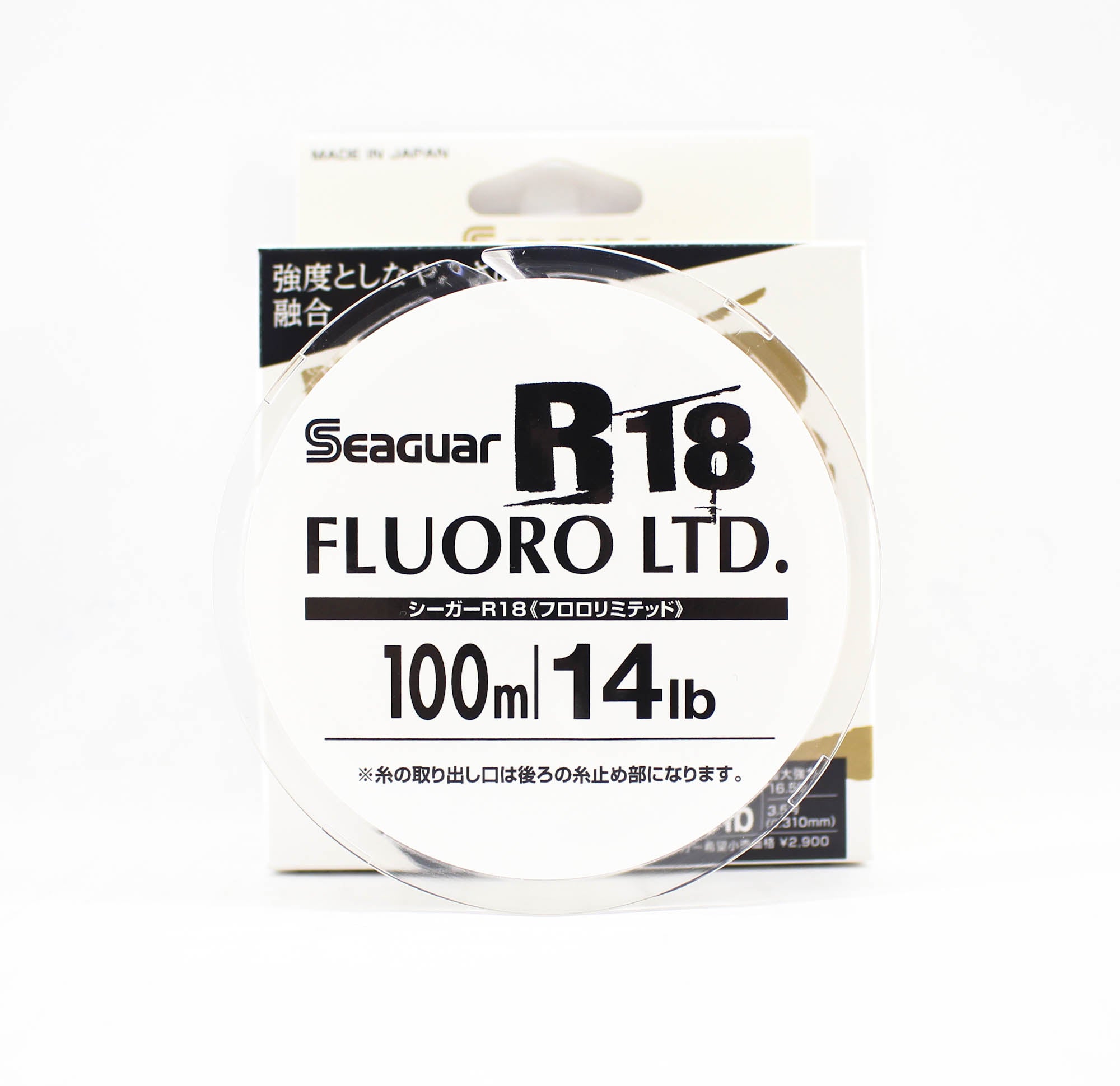 Seaguar Fluorocarbon R18F Fluoro Ltd Line 100m 14lb-0.31mm (0113)