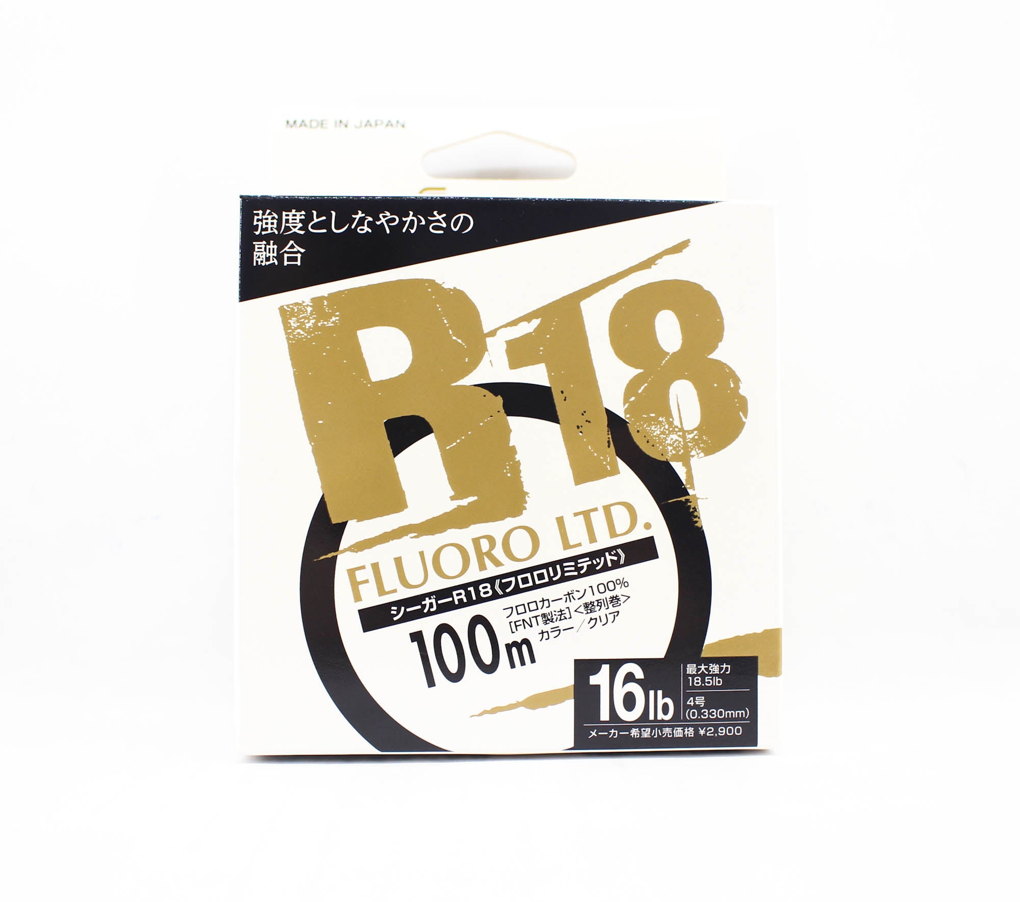 Seaguar Fluorocarbon R18F Fluoro Ltd Line 100m 16lb-0.33mm (0120)