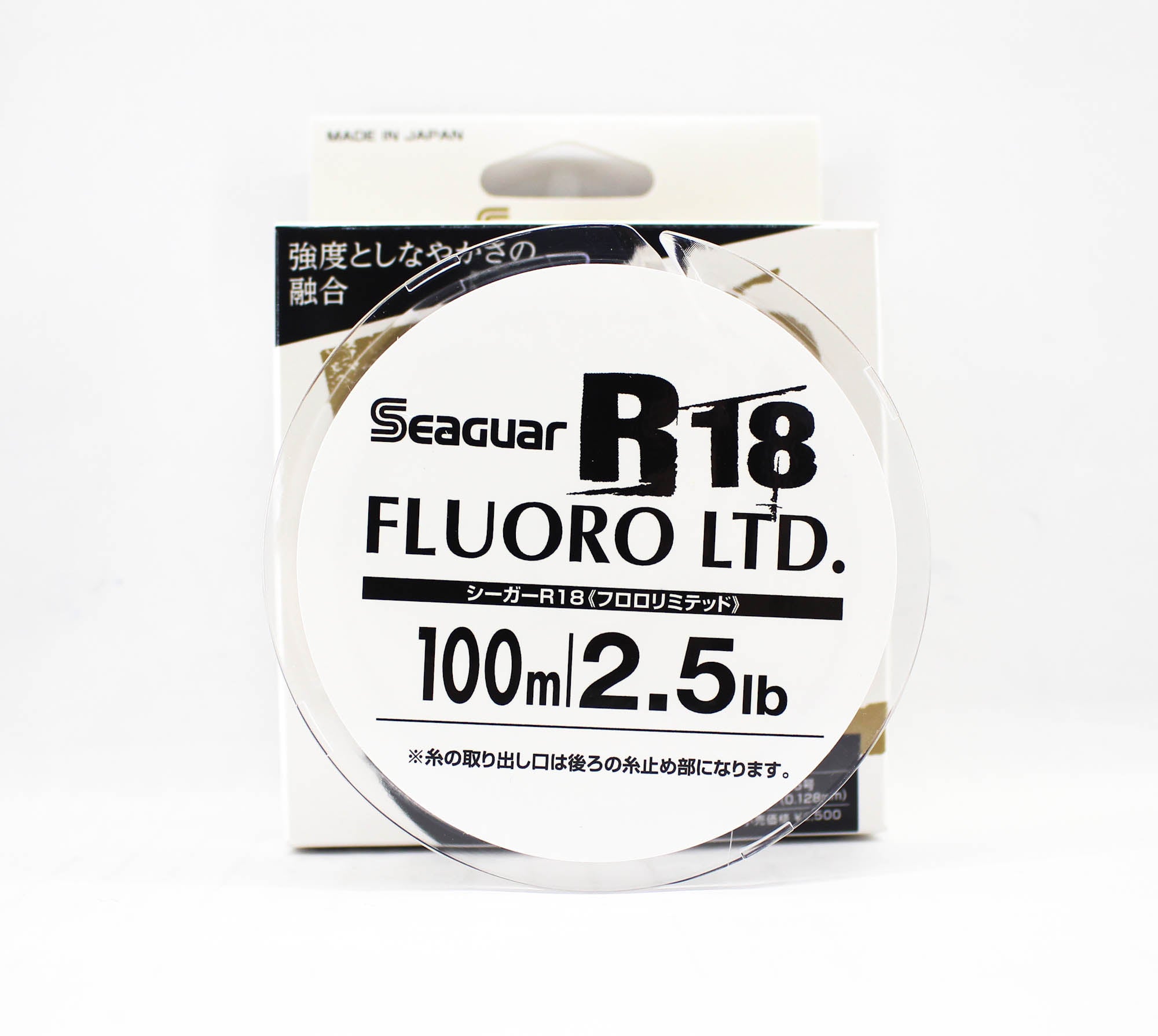 Seaguar Fluorocarbon R18F Fluoro Ltd Line 100m 2.5lb-0.128mm (0151)