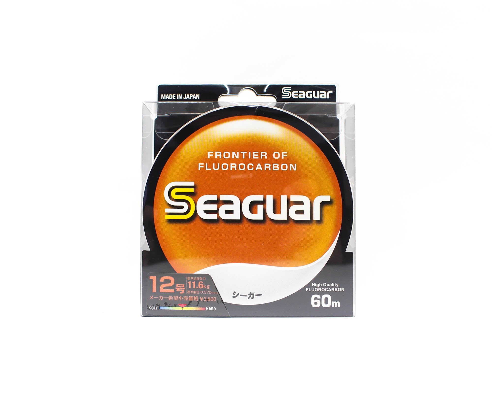 Seaguar Fluorocarbon 60 Leader Line 60m Size 12 40lb (1361)