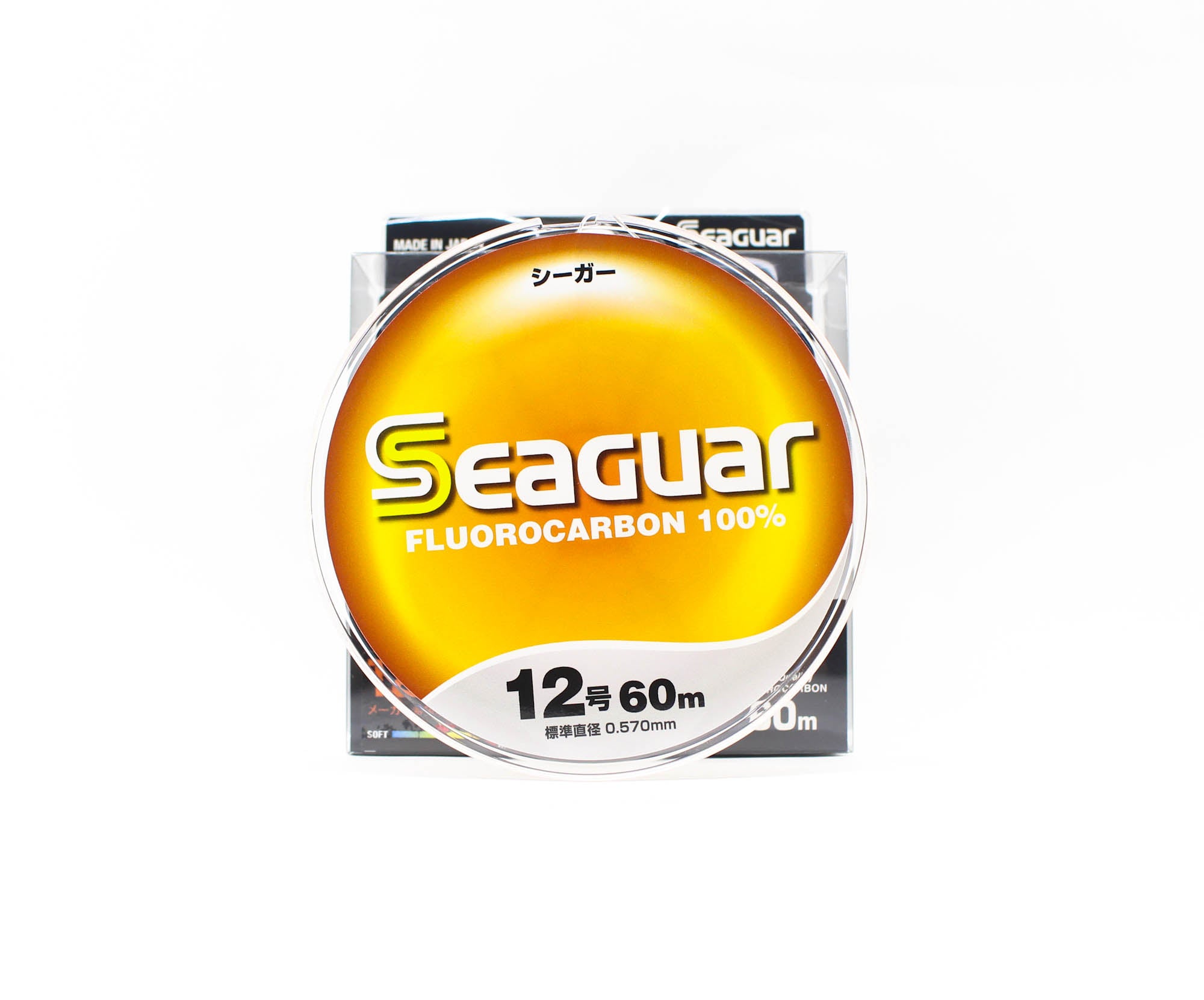 Seaguar Fluorocarbon 60 Leader Line 60m Size 12 40lb (1361)