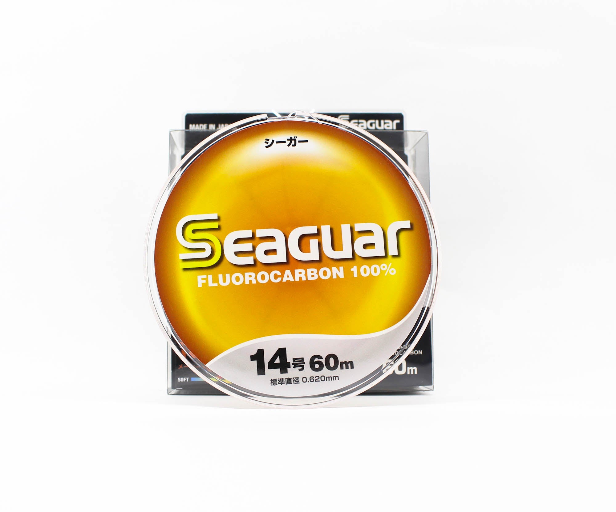 Seaguar Fluorocarbon 60 Leader Line 60m Size 14 50lb (1378)