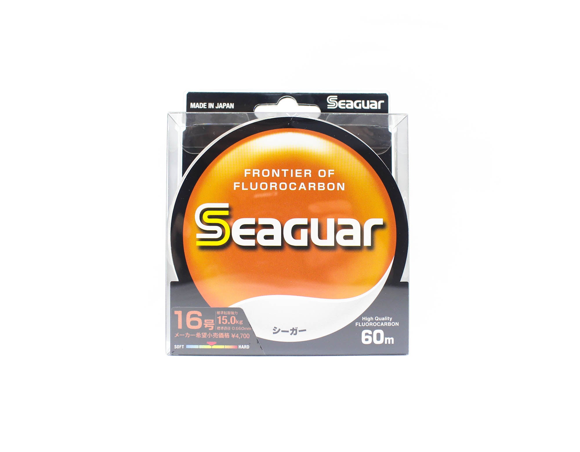 Seaguar Fluorocarbon 60 Leader Line 60m Size 16 55lb (1385)