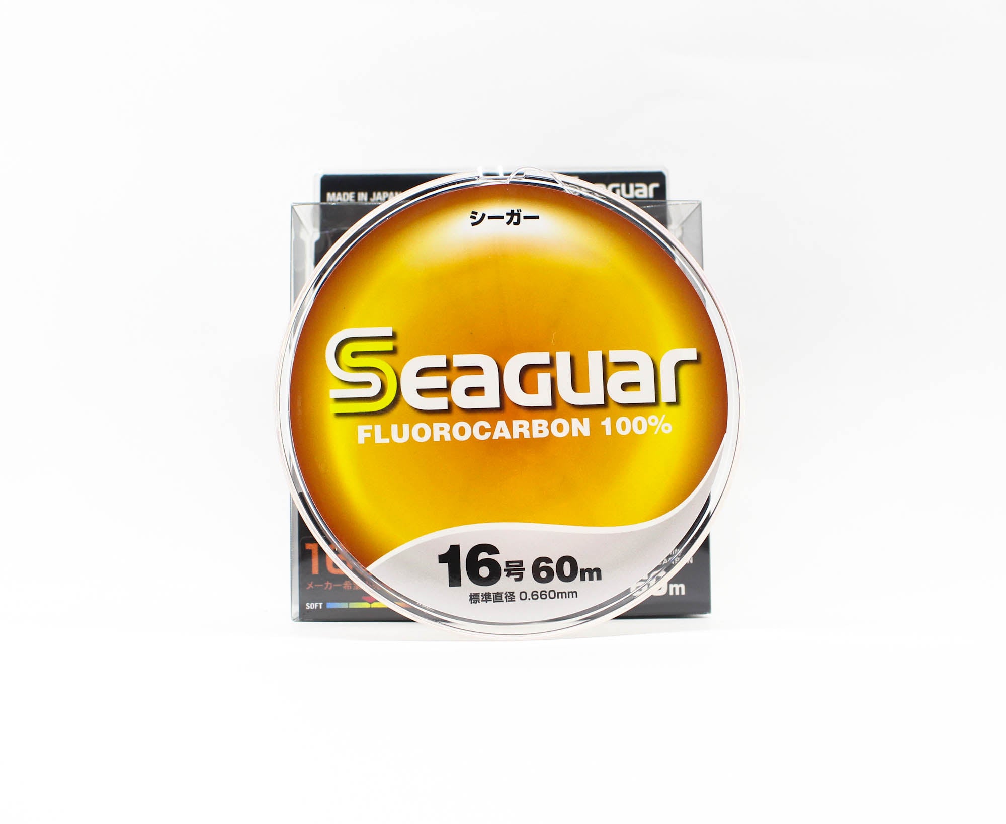 Seaguar Fluorocarbon 60 Leader Line 60m Size 16 55lb (1385)