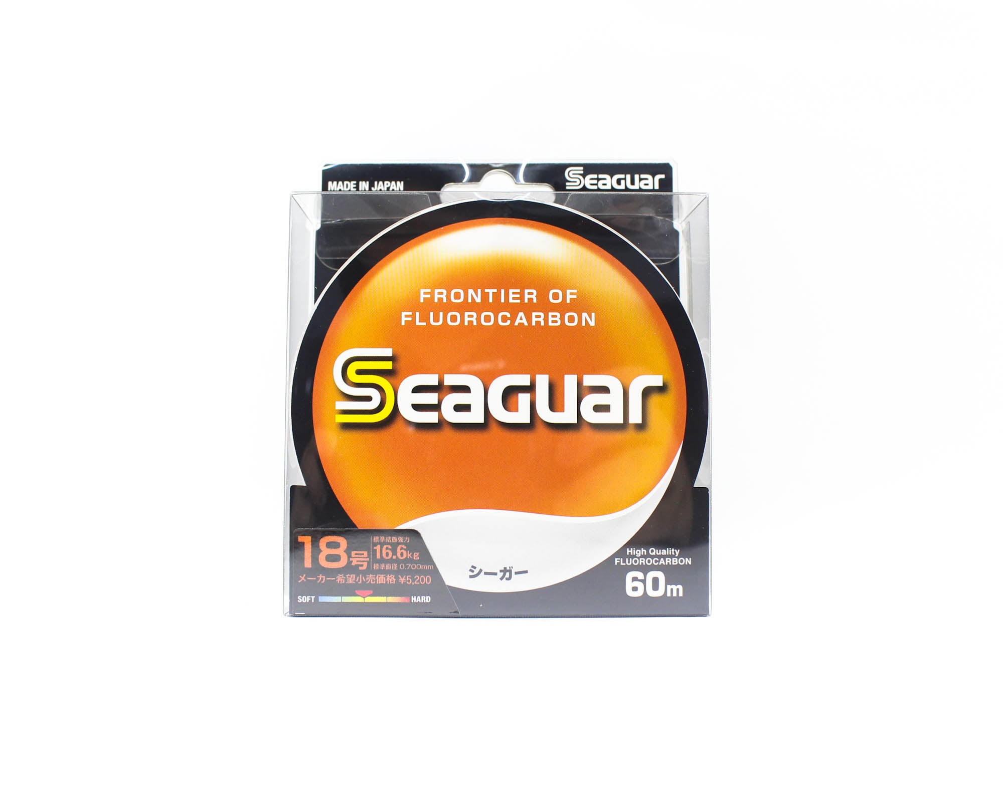 Seaguar Fluorocarbon 60 Leader Line 60m Size 18 60lb (1392)