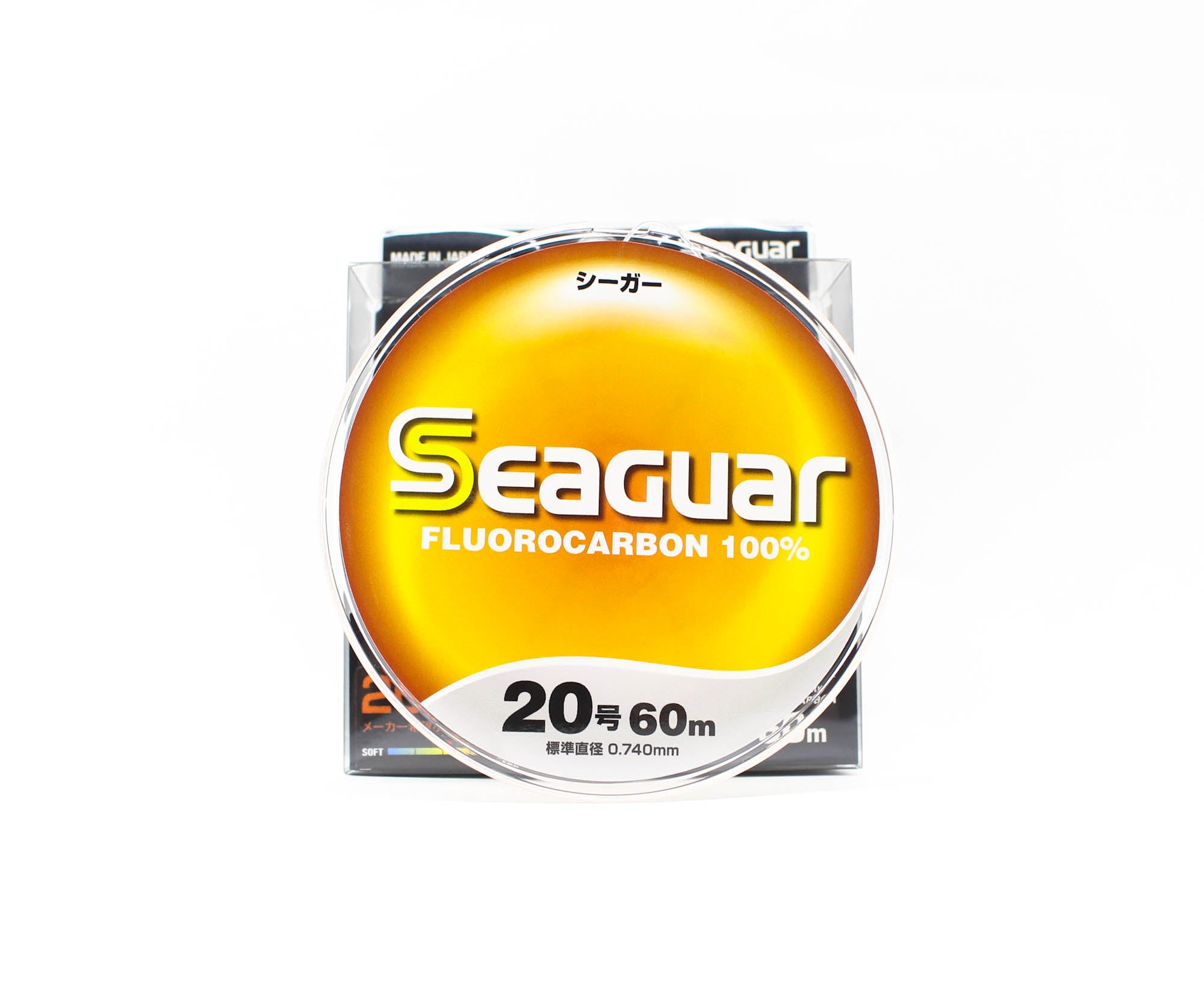 Seaguar Fluorocarbon 60 Leader Line 60m Size 20 70lb (1408)