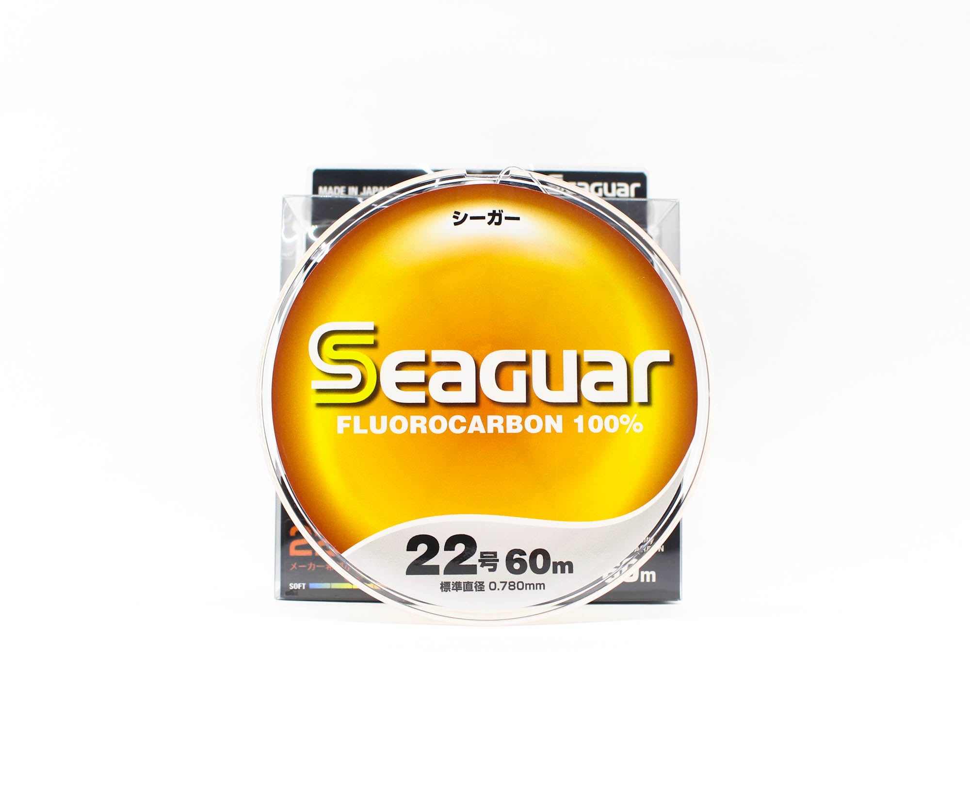 Seaguar Fluorocarbon 60 Leader Line 60m Size 22 80lb (1415)
