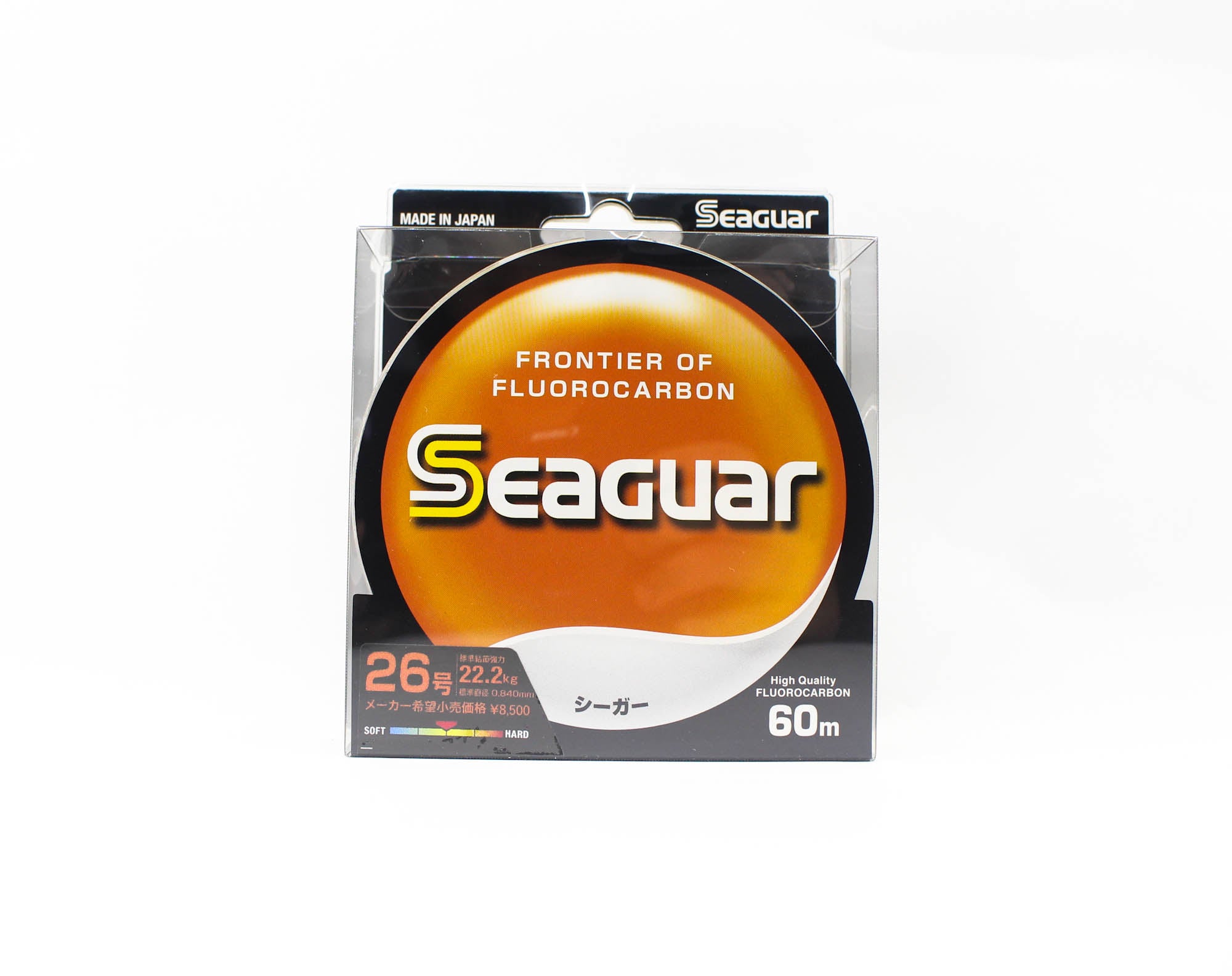 Seaguar Fluorocarbon 60 Leader Line 60m Size 26 100lb (1439)