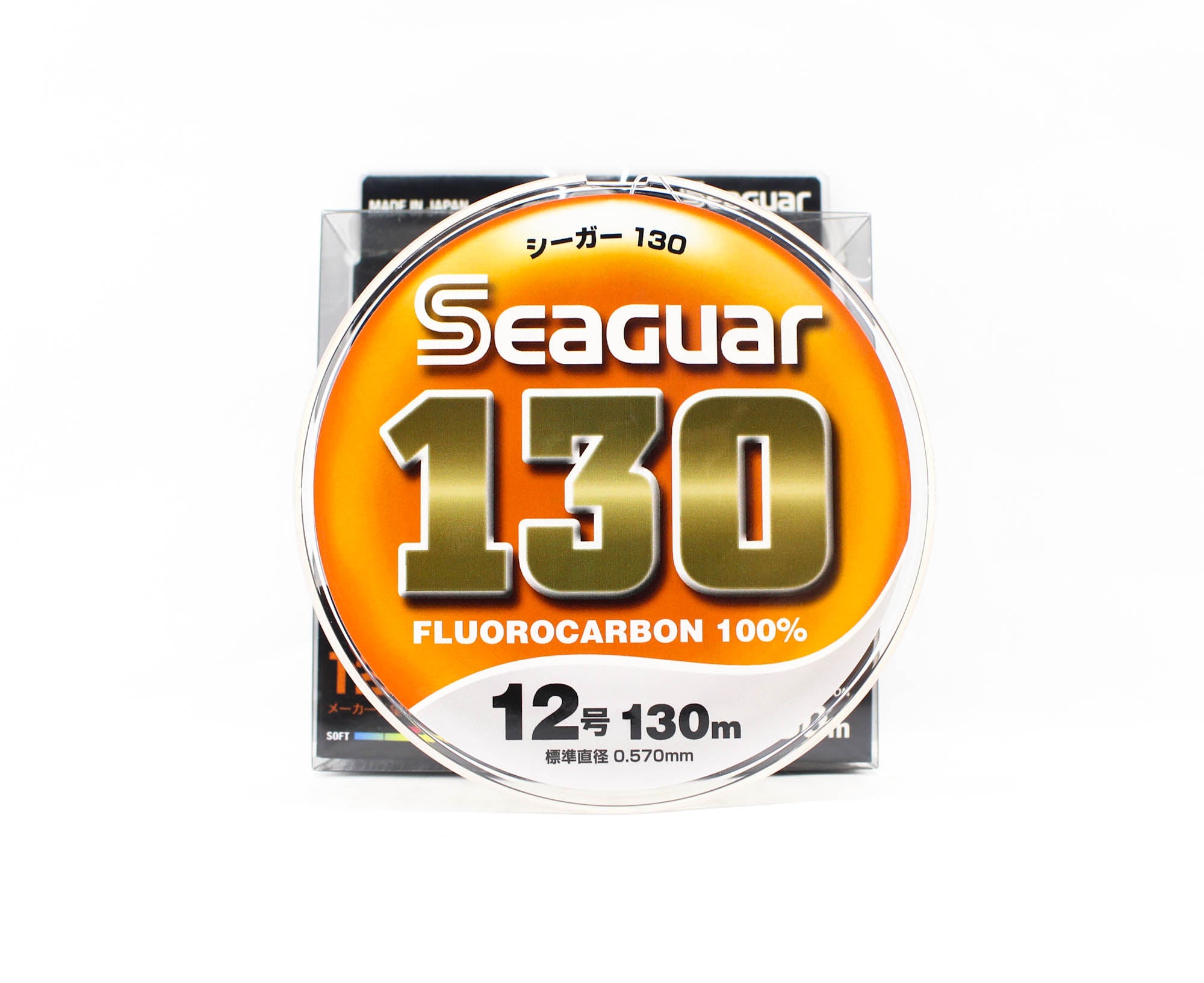 Seaguar Fluorocarbon 130 Leader Line 130m Size 12 40lb (0363)