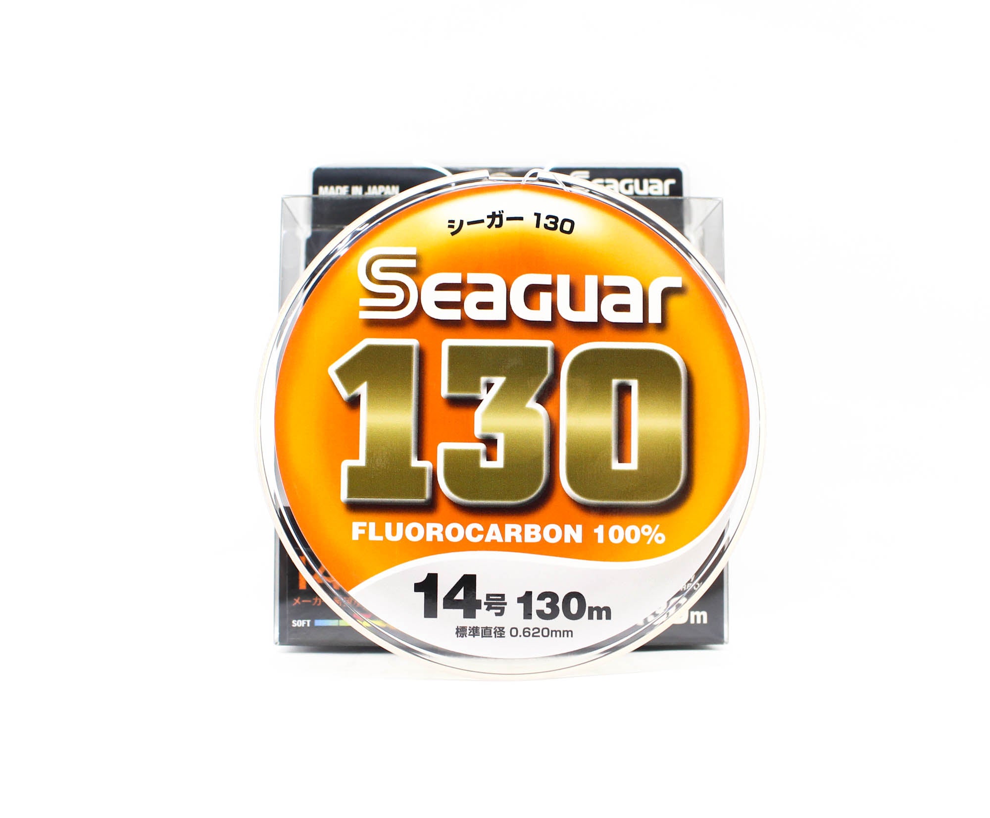 Seaguar Fluorocarbon 130 Leader Line 130m Size 14 50lb (0370)