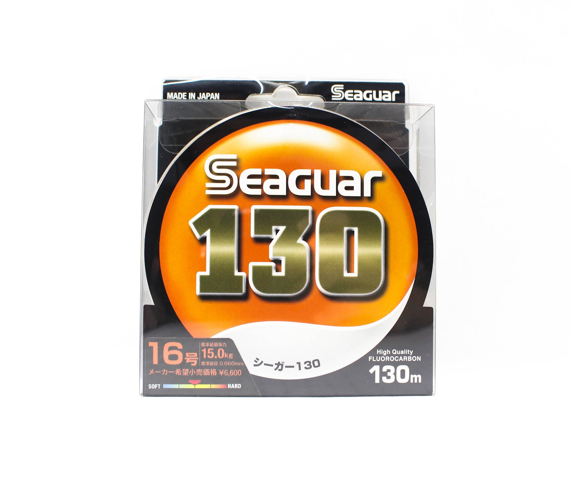 Seaguar Fluorocarbon 130 Leader Line 130m Size 16 55lb (0387)