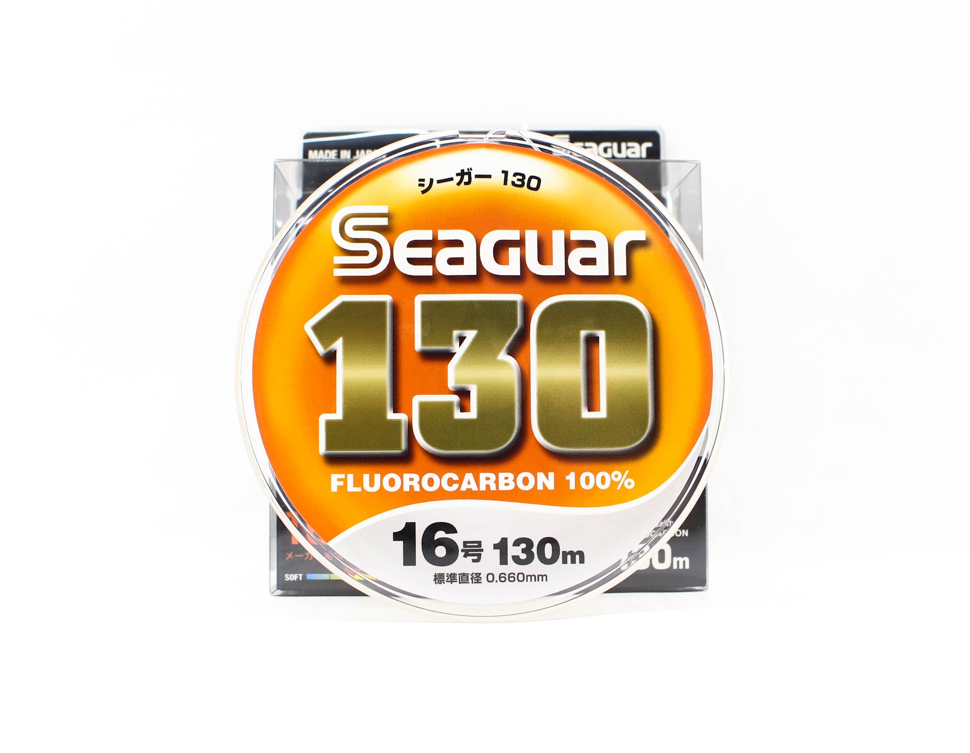 Seaguar Fluorocarbon 130 Leader Line 130m Size 16 55lb (0387)