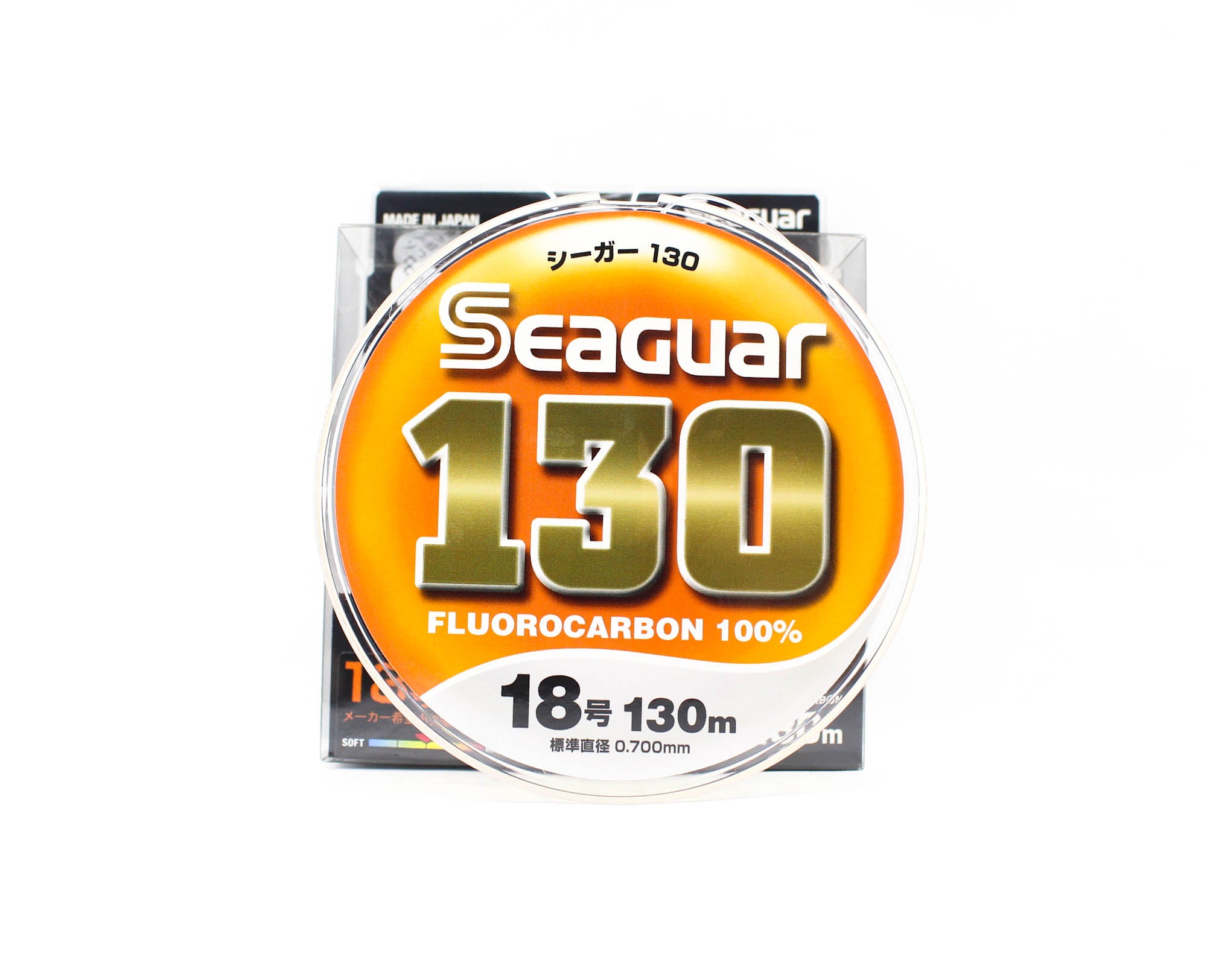 Seaguar Fluorocarbon 130 Leader Line 130m Size 18 60lb (0394)